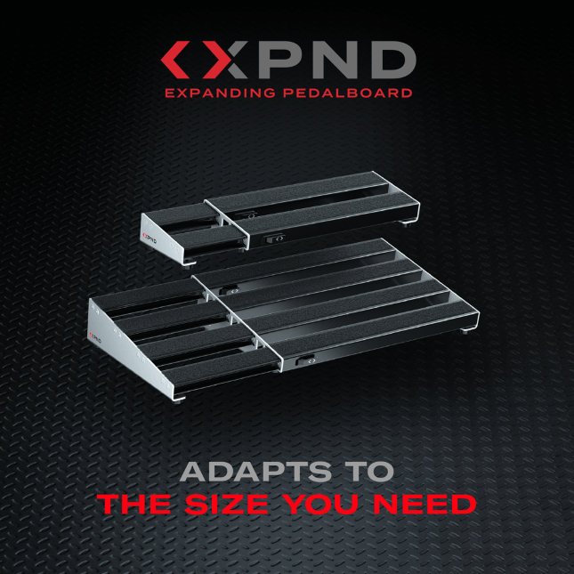 D'Addario XPND 2 Pedalboard - Metronome Music Inc.