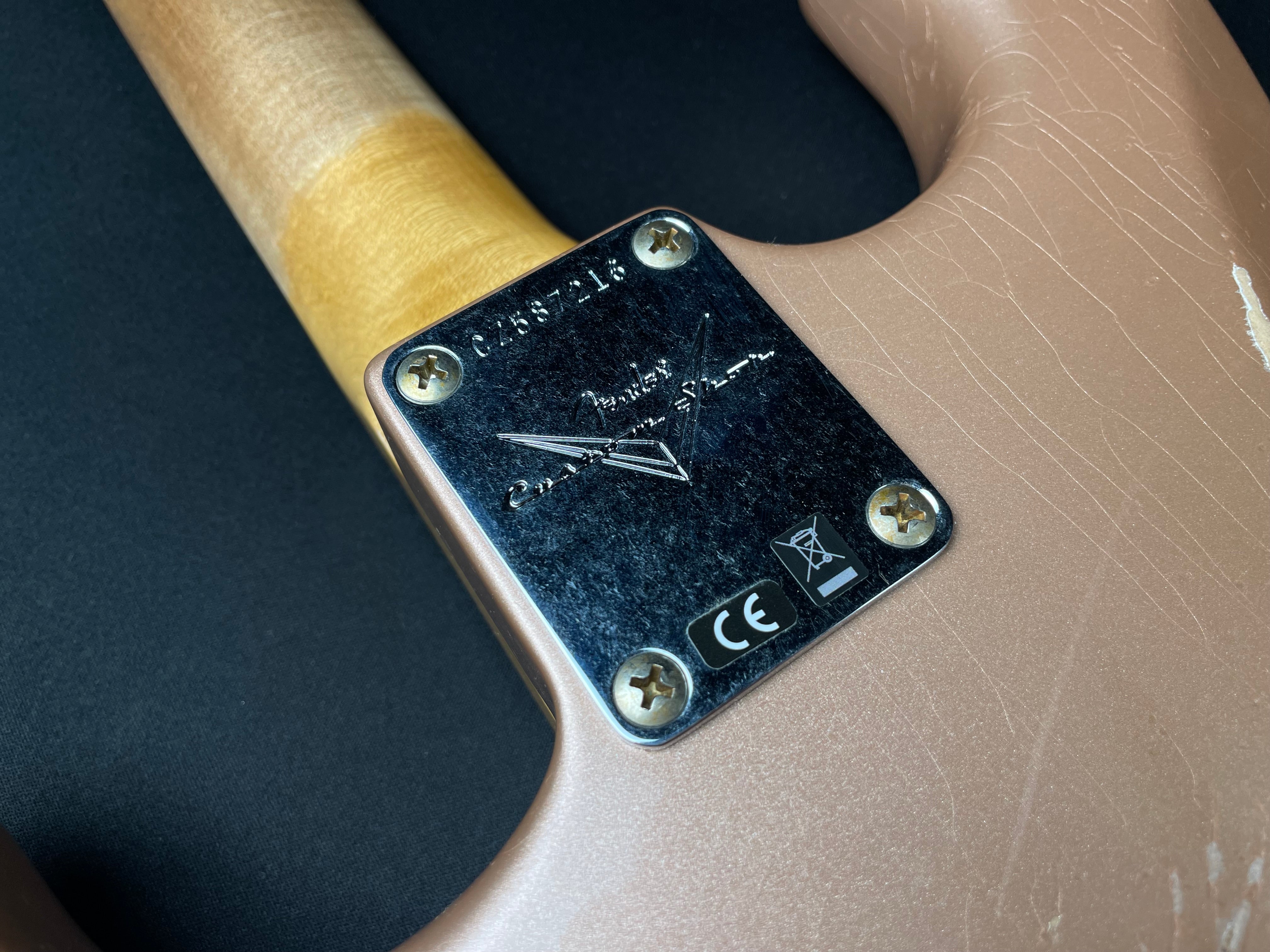 Fender Custom Shop LTD '59 Stratocaster HSS Relic - Shell Pink Metalli