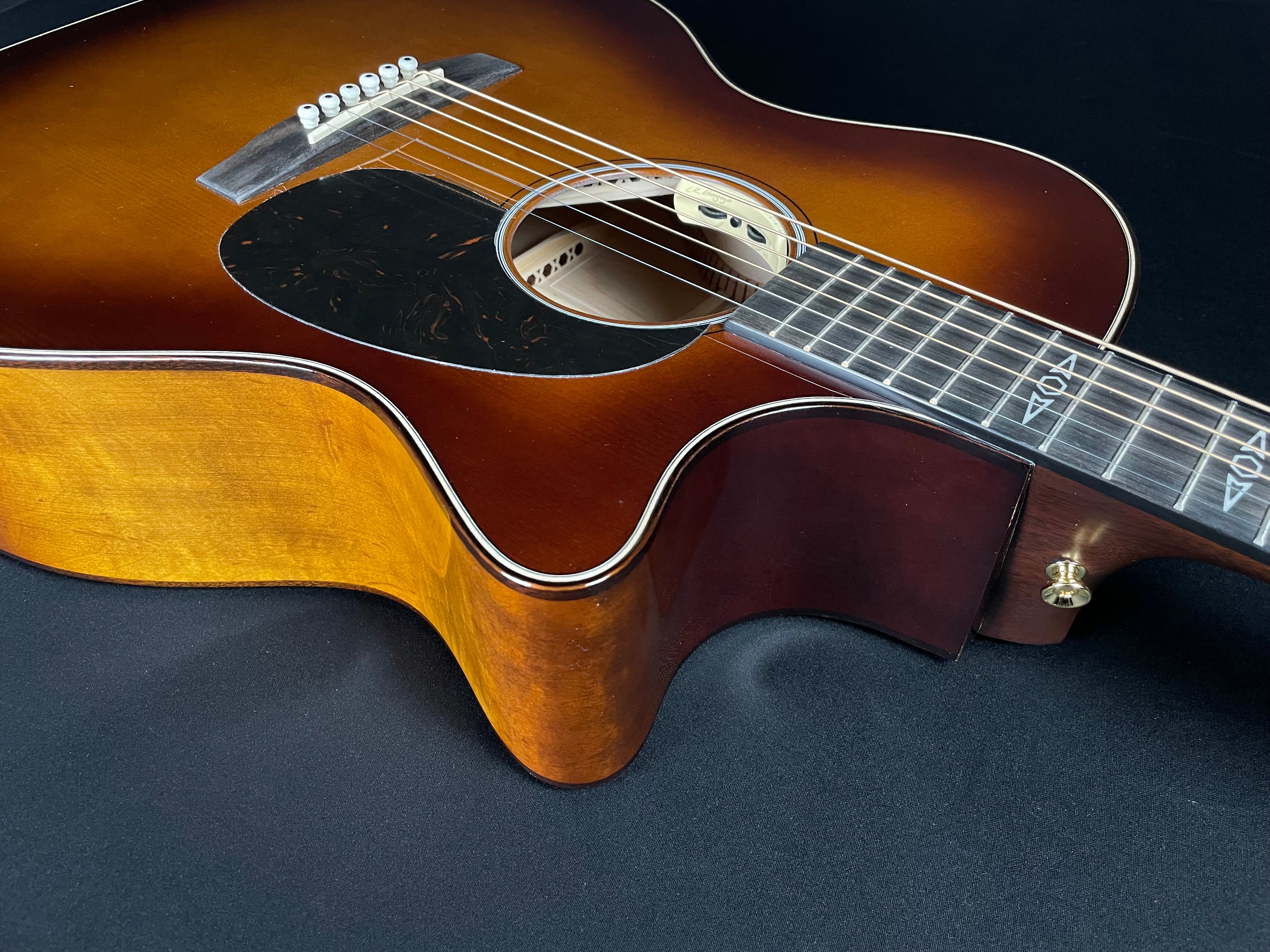 Martin GPCE Inception Maple w/Hardshell Case - Amber Fade Sunburst (2025)