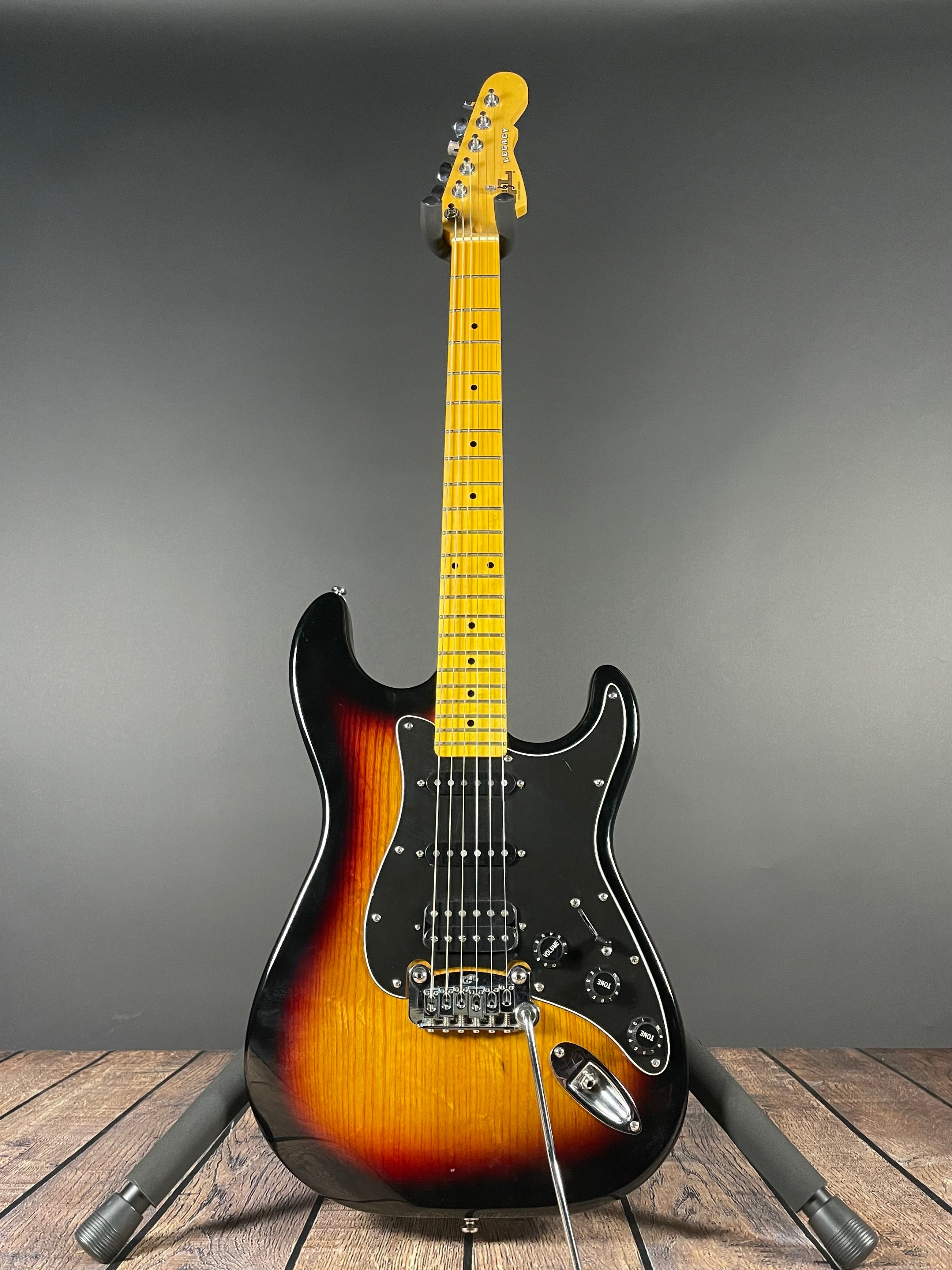 G&L Tribute Legacy HSS Electric Guitar - 3 Tone Sunburst (2019) - Metronome Music Inc.
