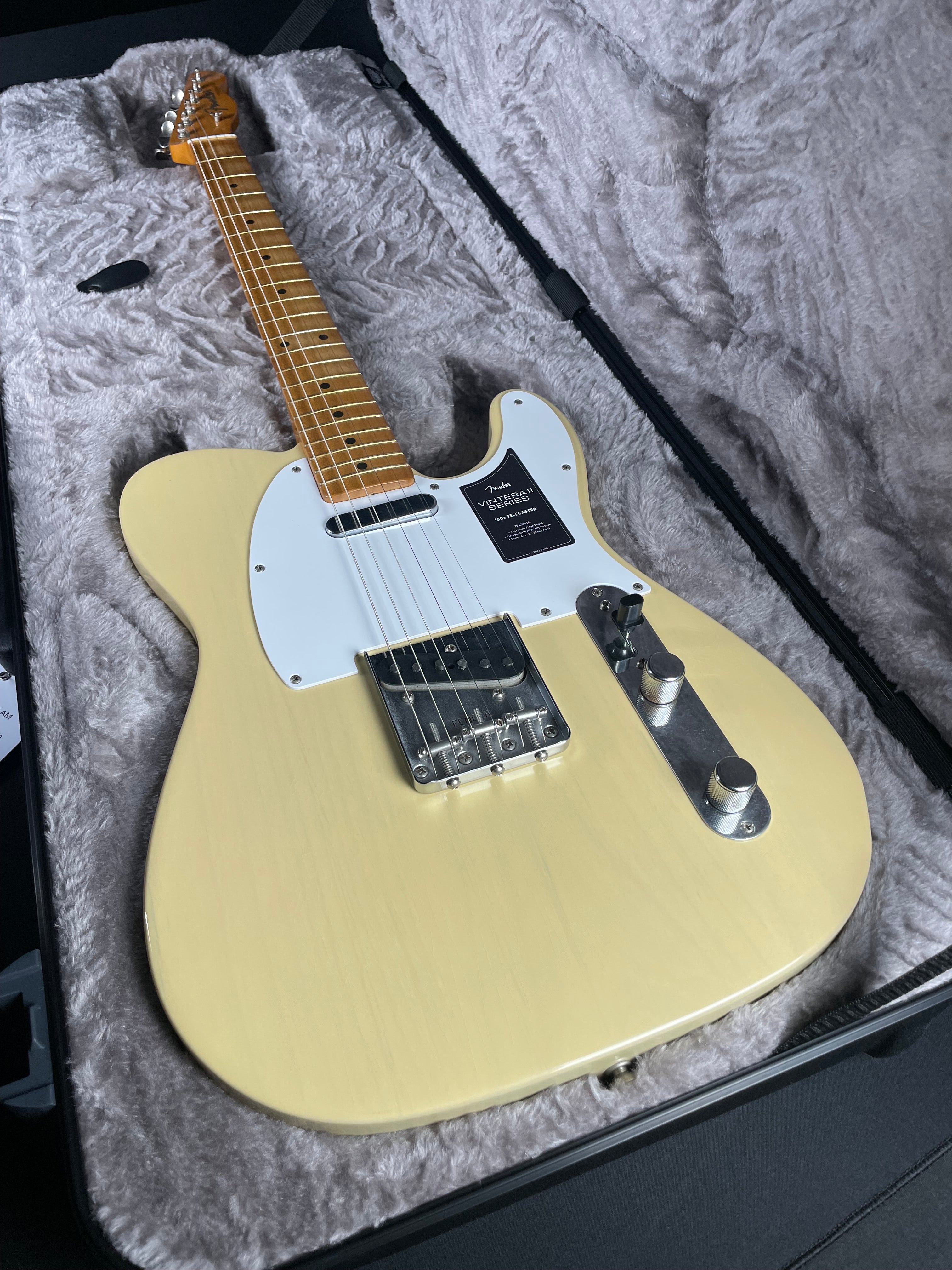 Fender Vintera II Road Worn '60s Telecaster, Maple - Blonde