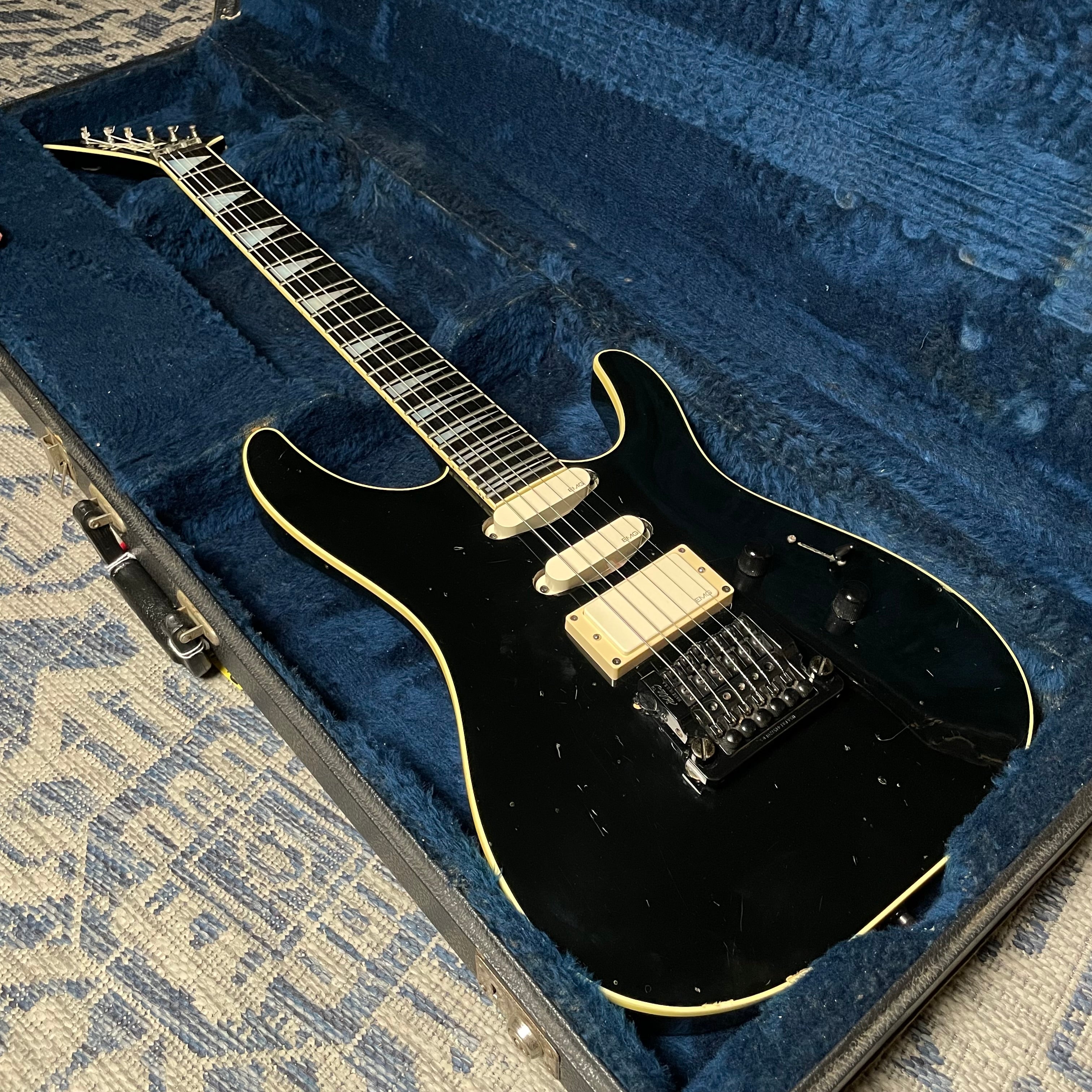 Robin Medley Custom w/OHSC- Black (1985-87) - Metronome Music Inc.