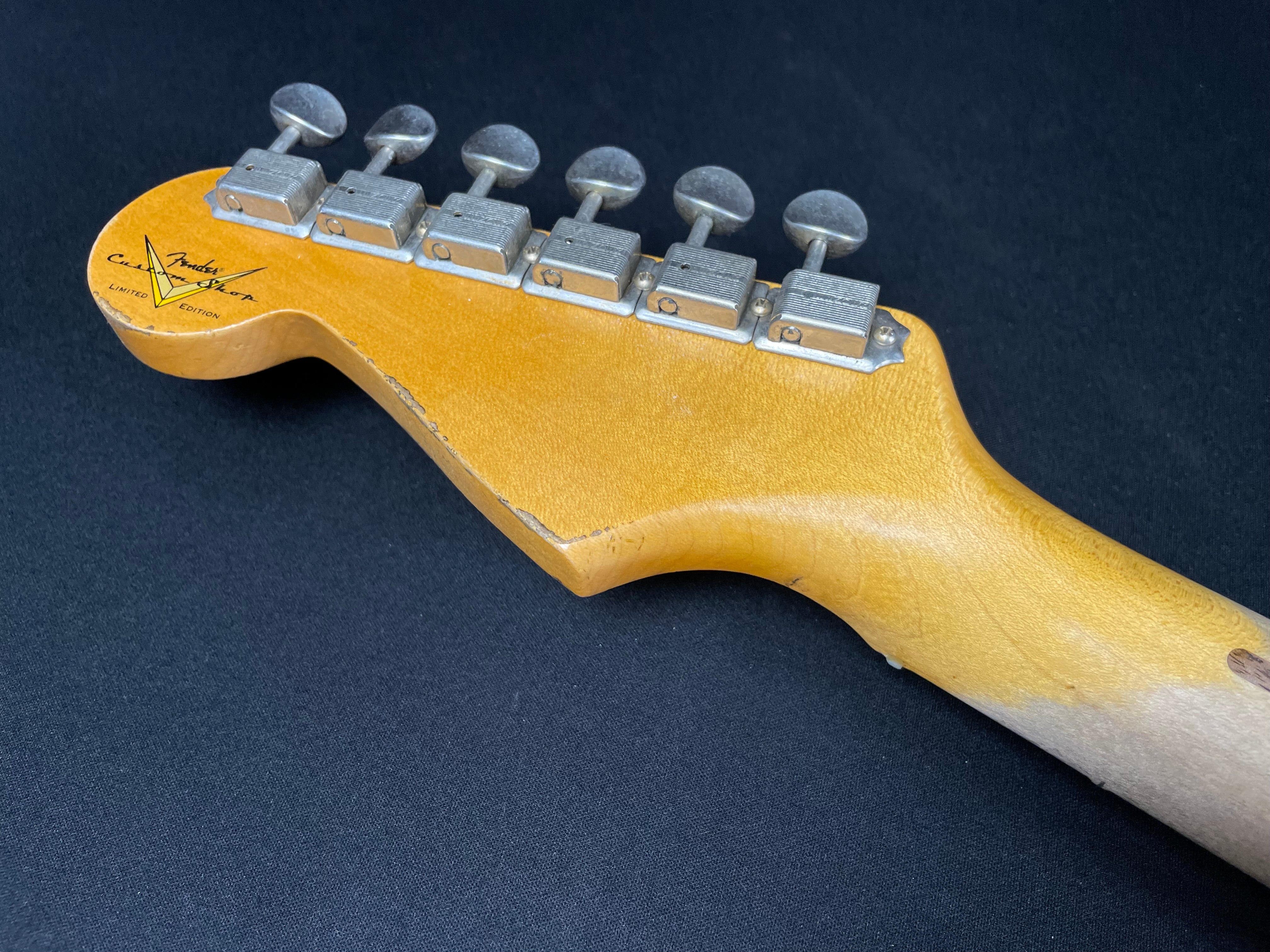 Fender Custom Shop Limited Edition Fat '50s Strat Relic - Super Faded Aged Sea Foam Green