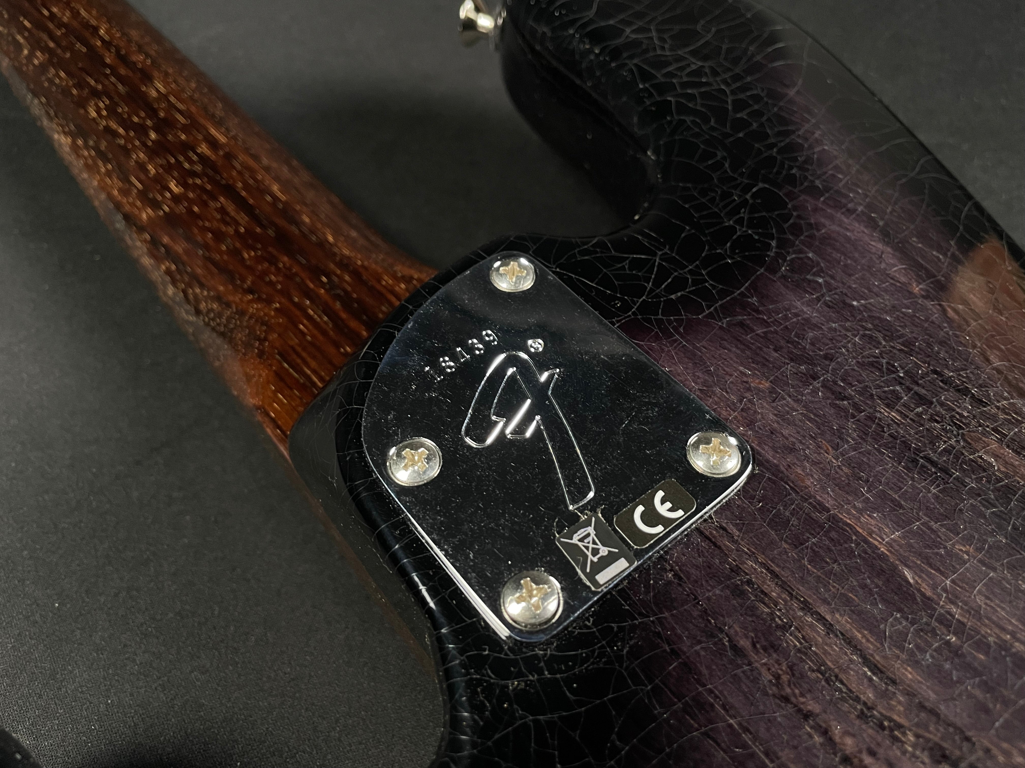 Fender Custom Shop Postmodern Precision Bass DLX Closet Classic Rosewood Neck Ebony Transparent