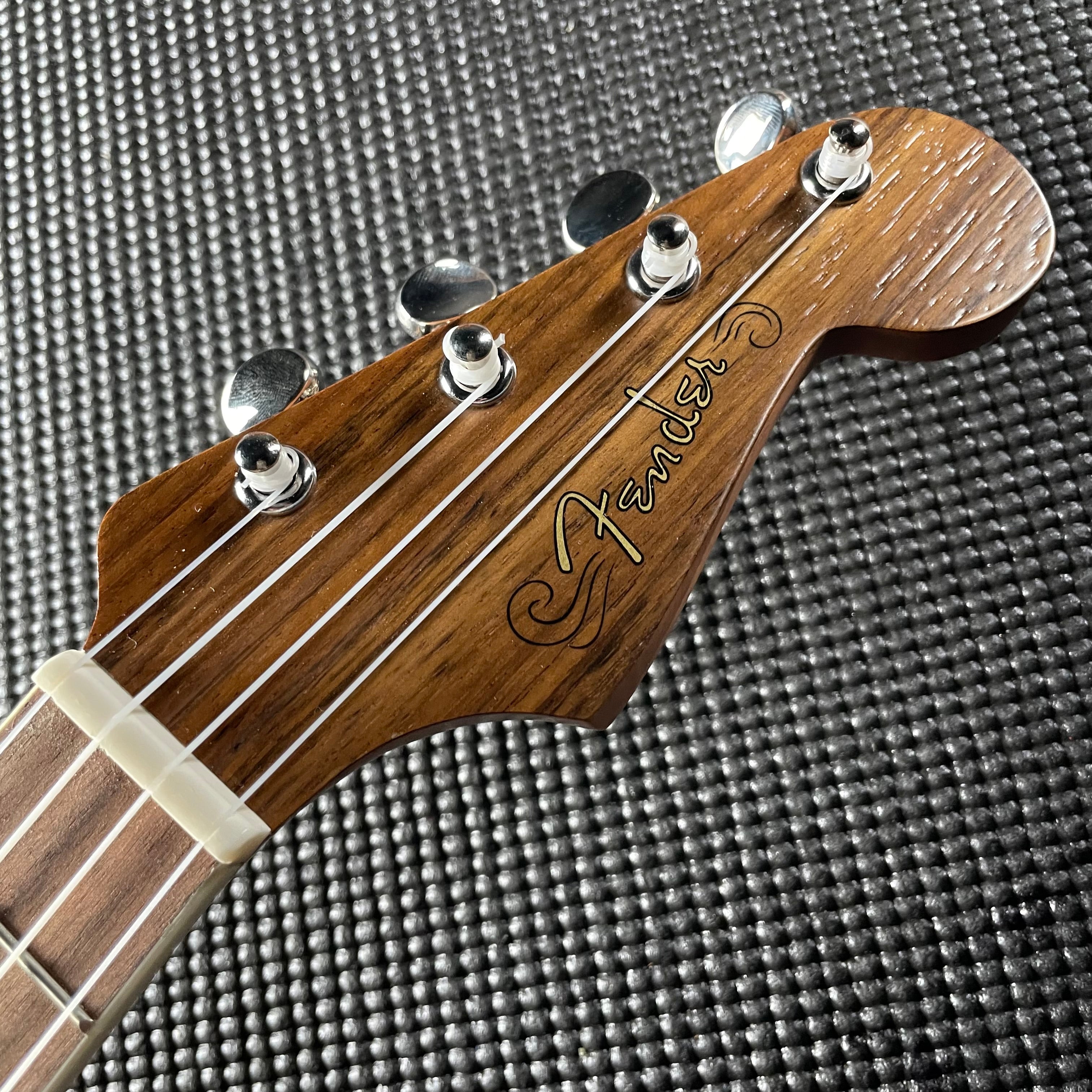 Fender Rincon Tenor Ukulele, Walnut Fingerboard- Aged Cognac Burst - Metronome Music Inc.