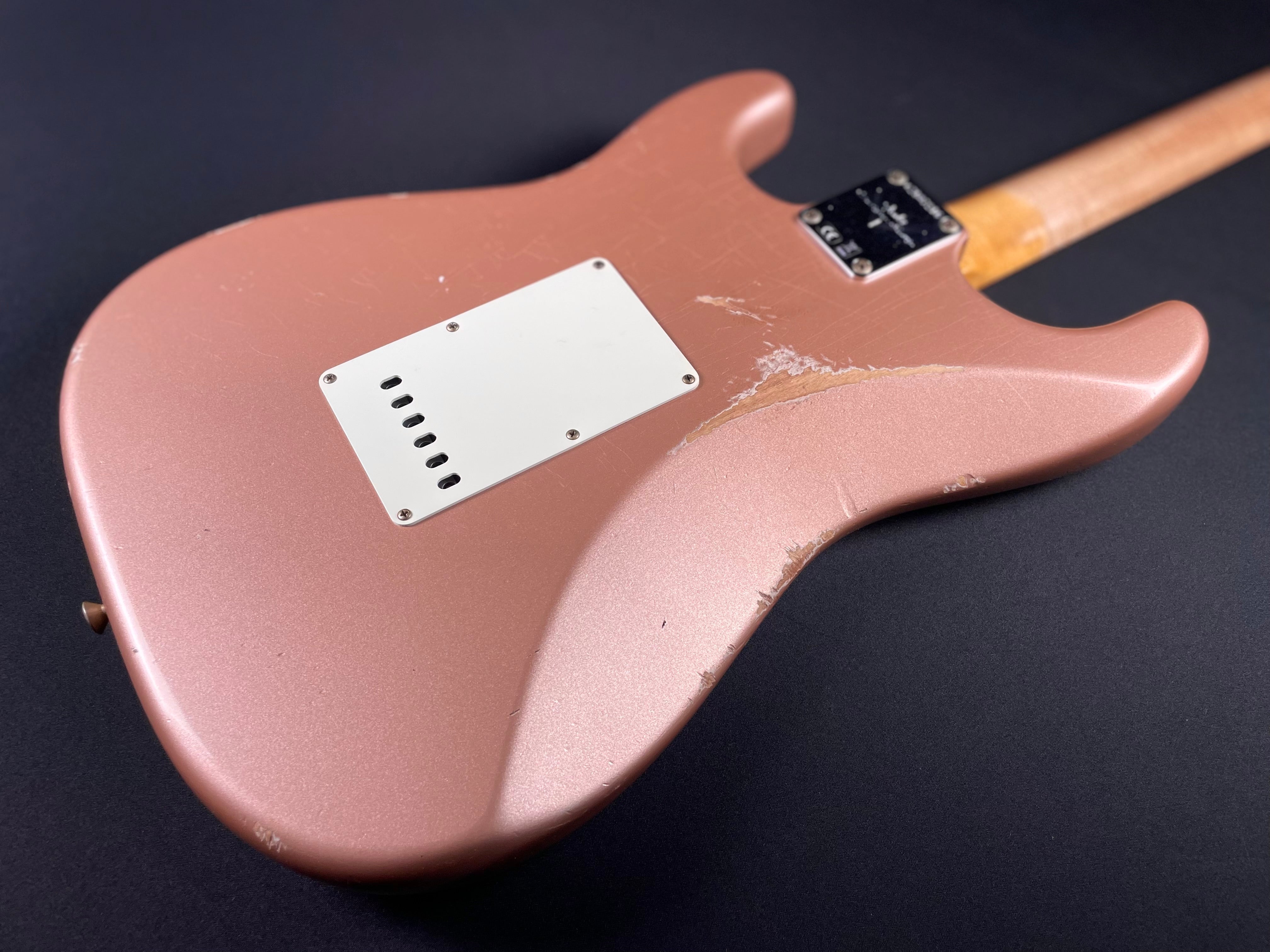 Fender Custom Shop LTD '59 Stratocaster HSS Relic - Shell Pink Metallic (2025) - Metronome Music Inc.