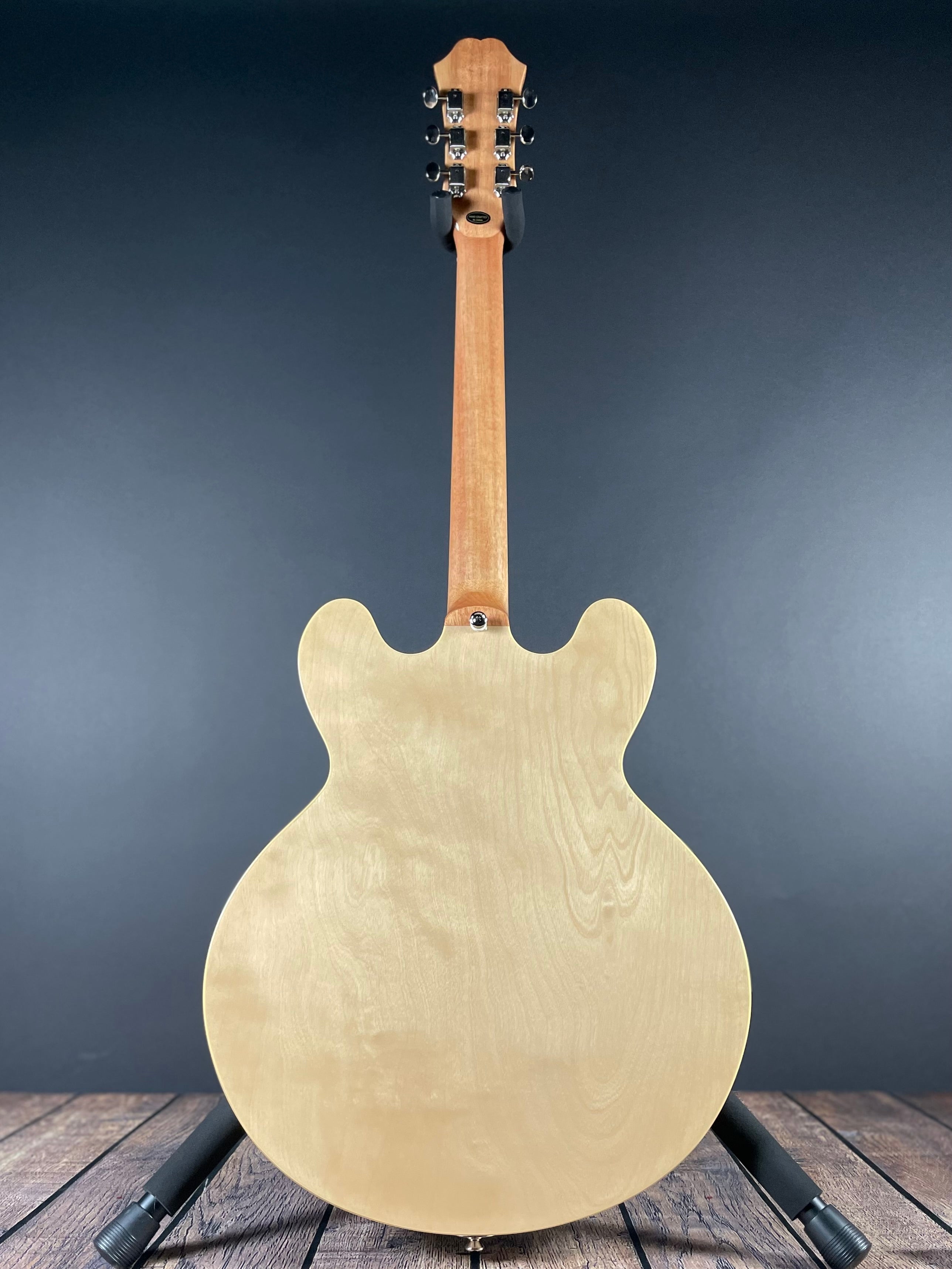 Epiphone Casino w/Gig Bag - Natural - Metronome Music Inc.