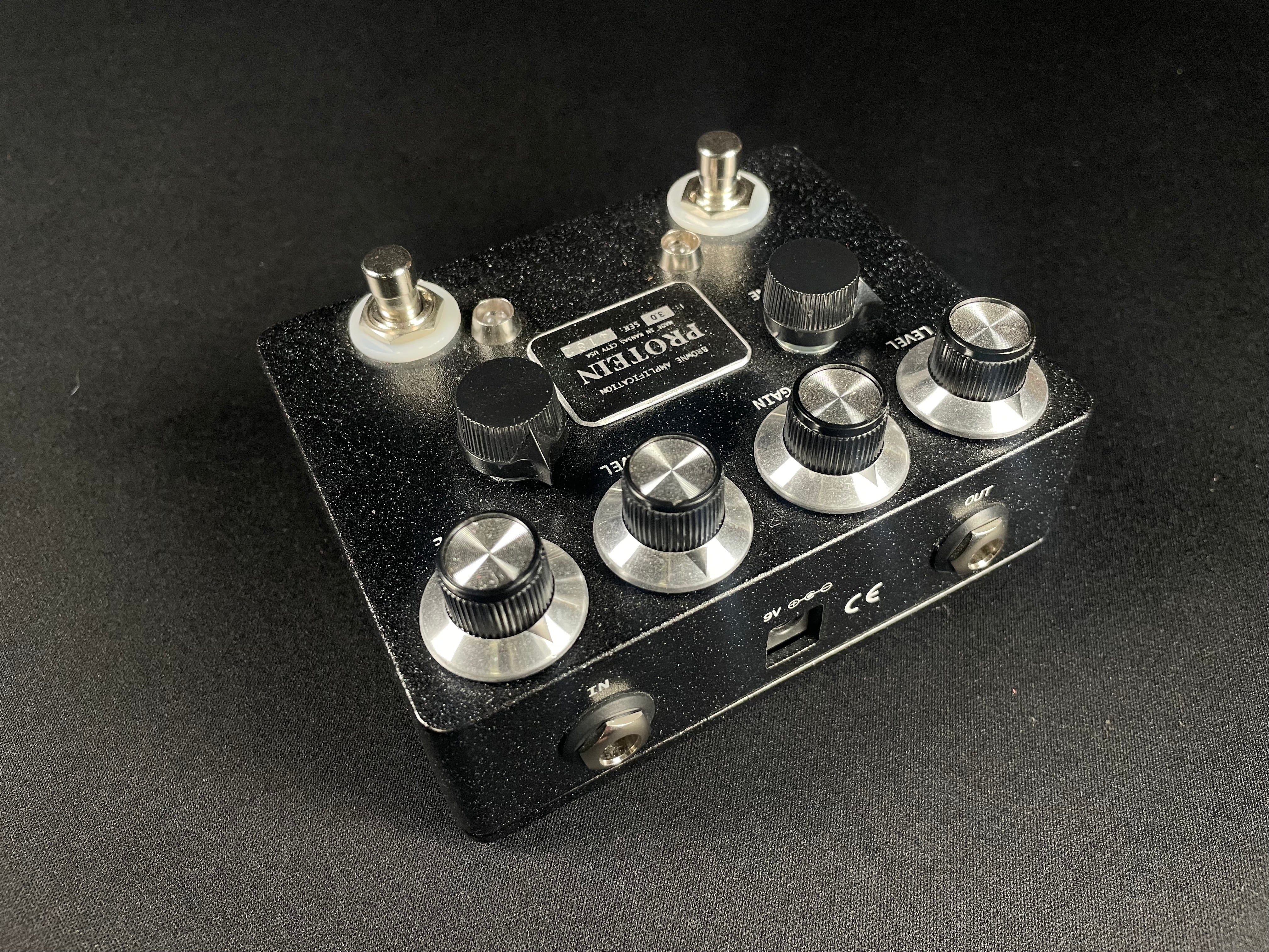 Browne Amplification Protein Version 3 Dual Overdrive Pedal Black (Used)