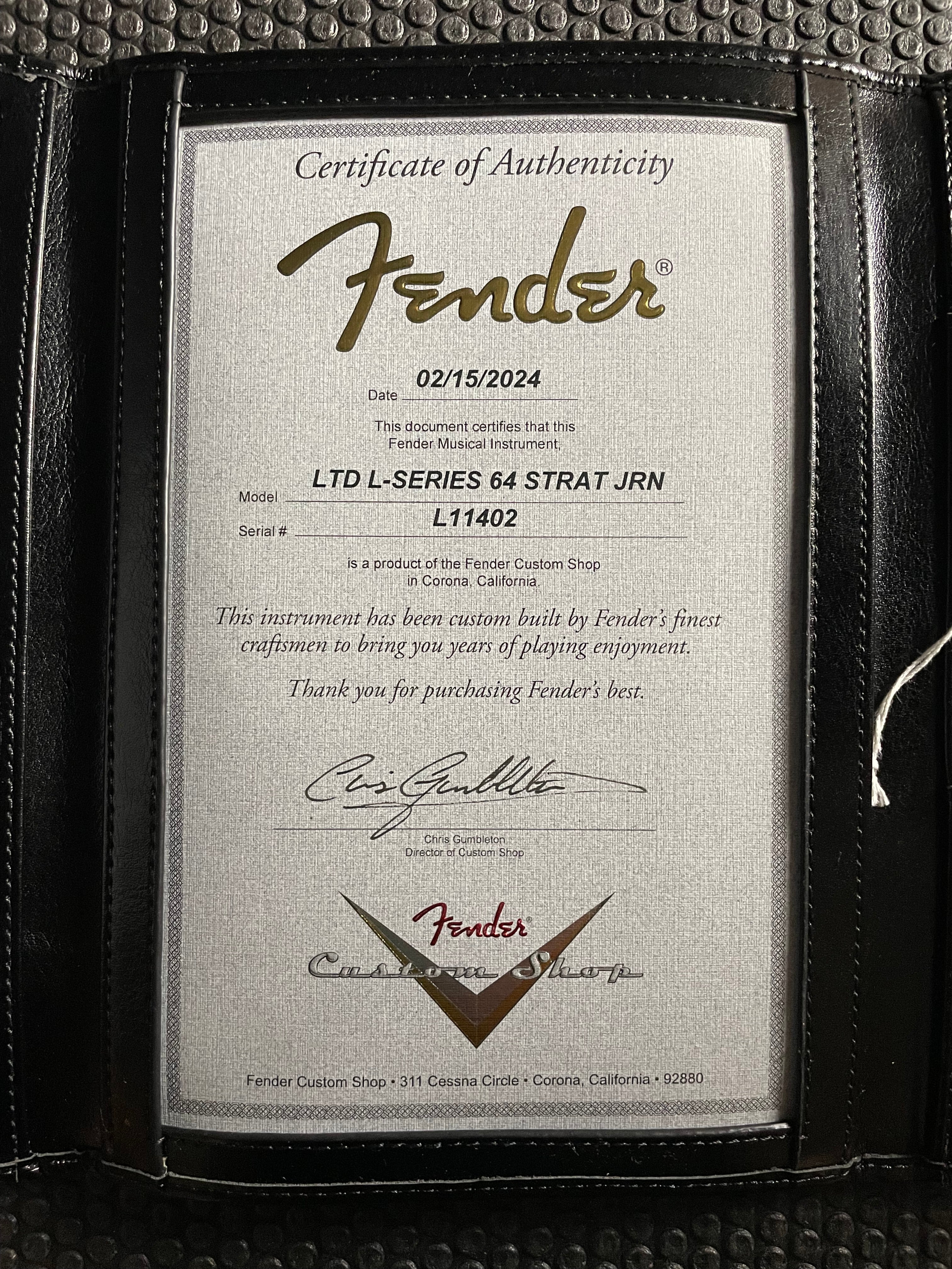 Fender Custom Shop LTD 1964 Stratocaster, Journeyman- Aged Sonic Blue - Metronome Music Inc.