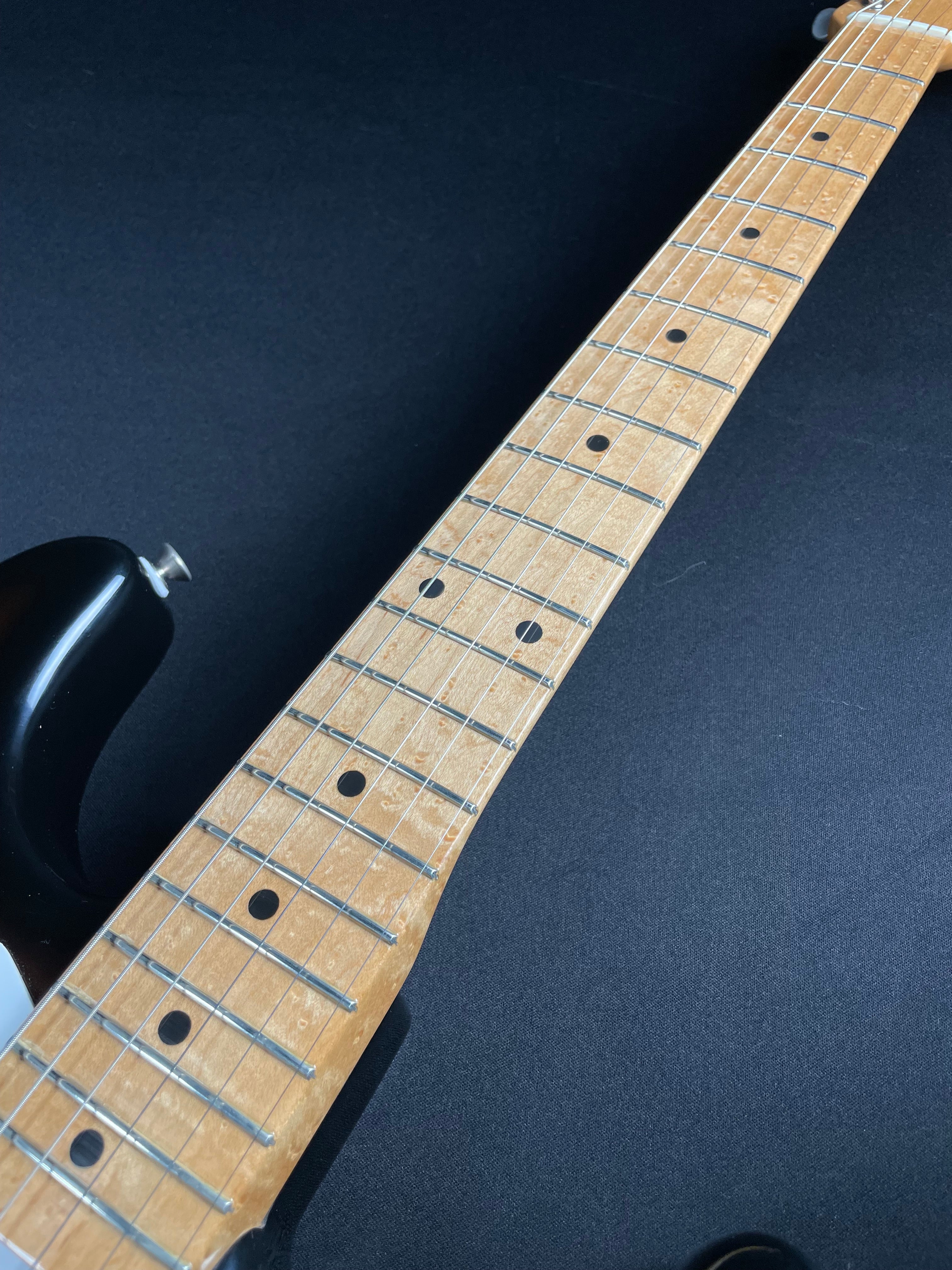 Fender Custom Shop 1954 Stratocaster, Birds Eye Maple - Sunburst (1994) - Metronome Music Inc.