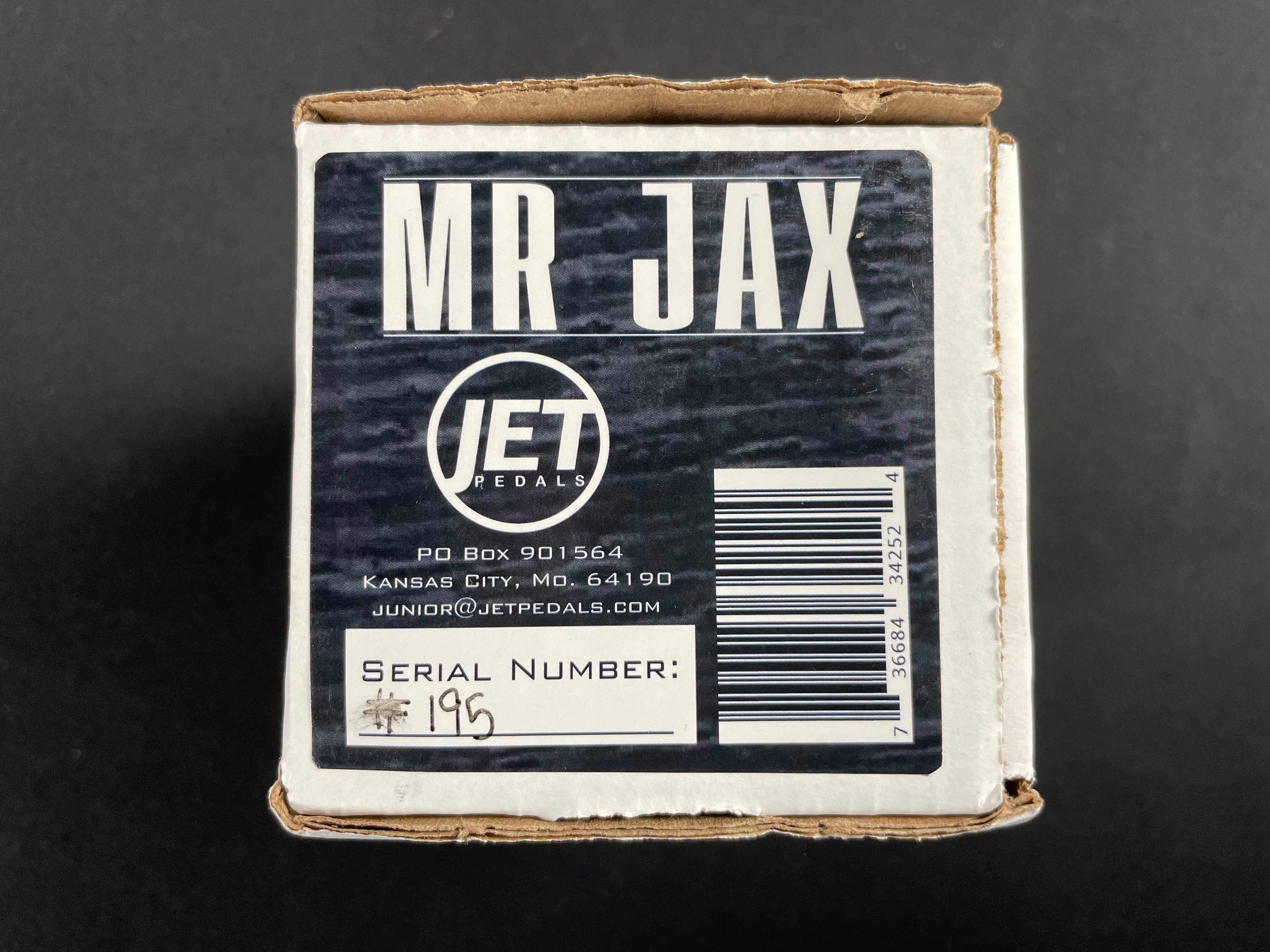 Jet Pedals MR JAX Chris Rocha Signature Overdrive | Metronome