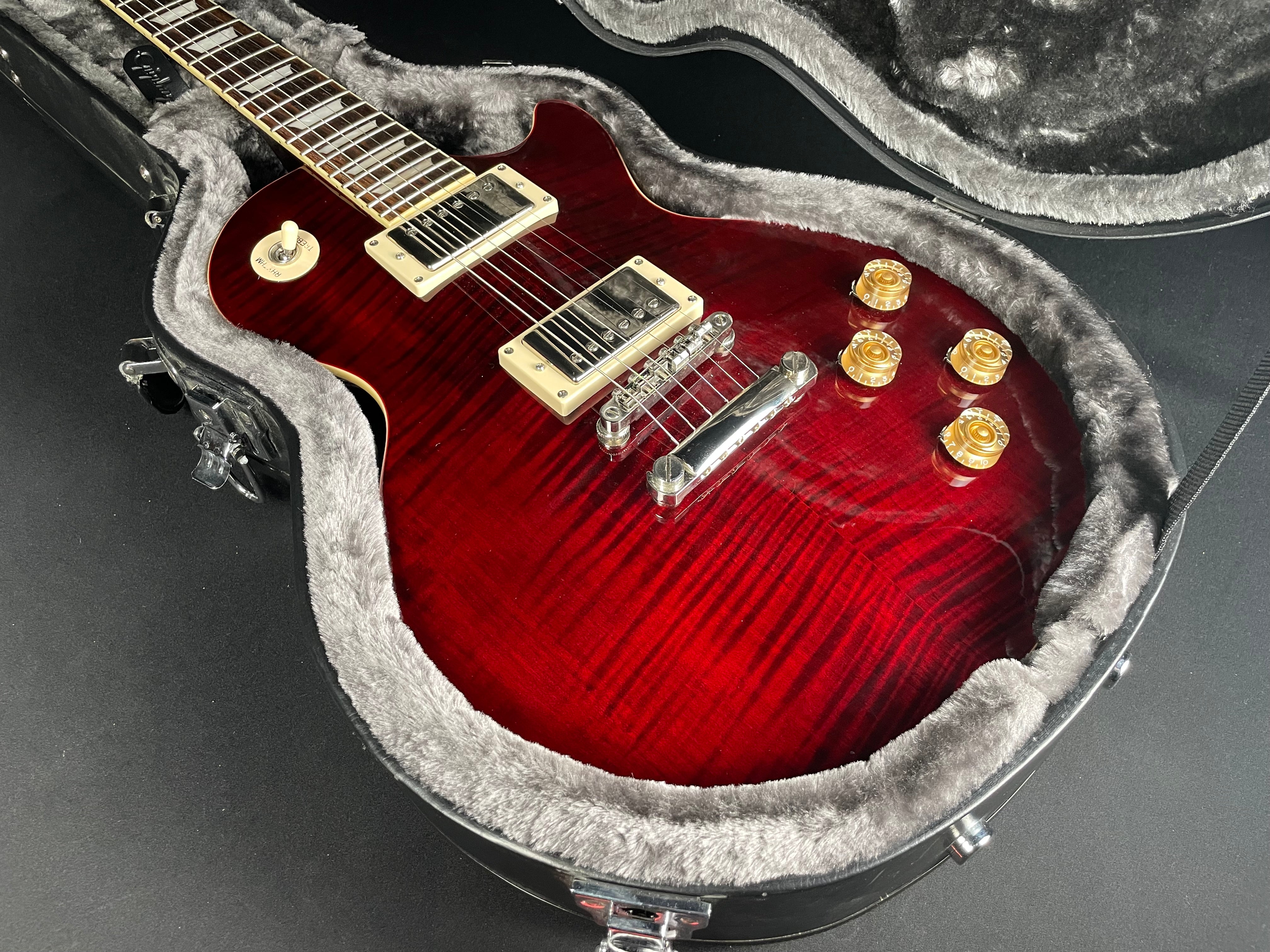 Epiphone Les Paul 1960 Tribute Plus w/OHSC - Black Cherry (2003)
