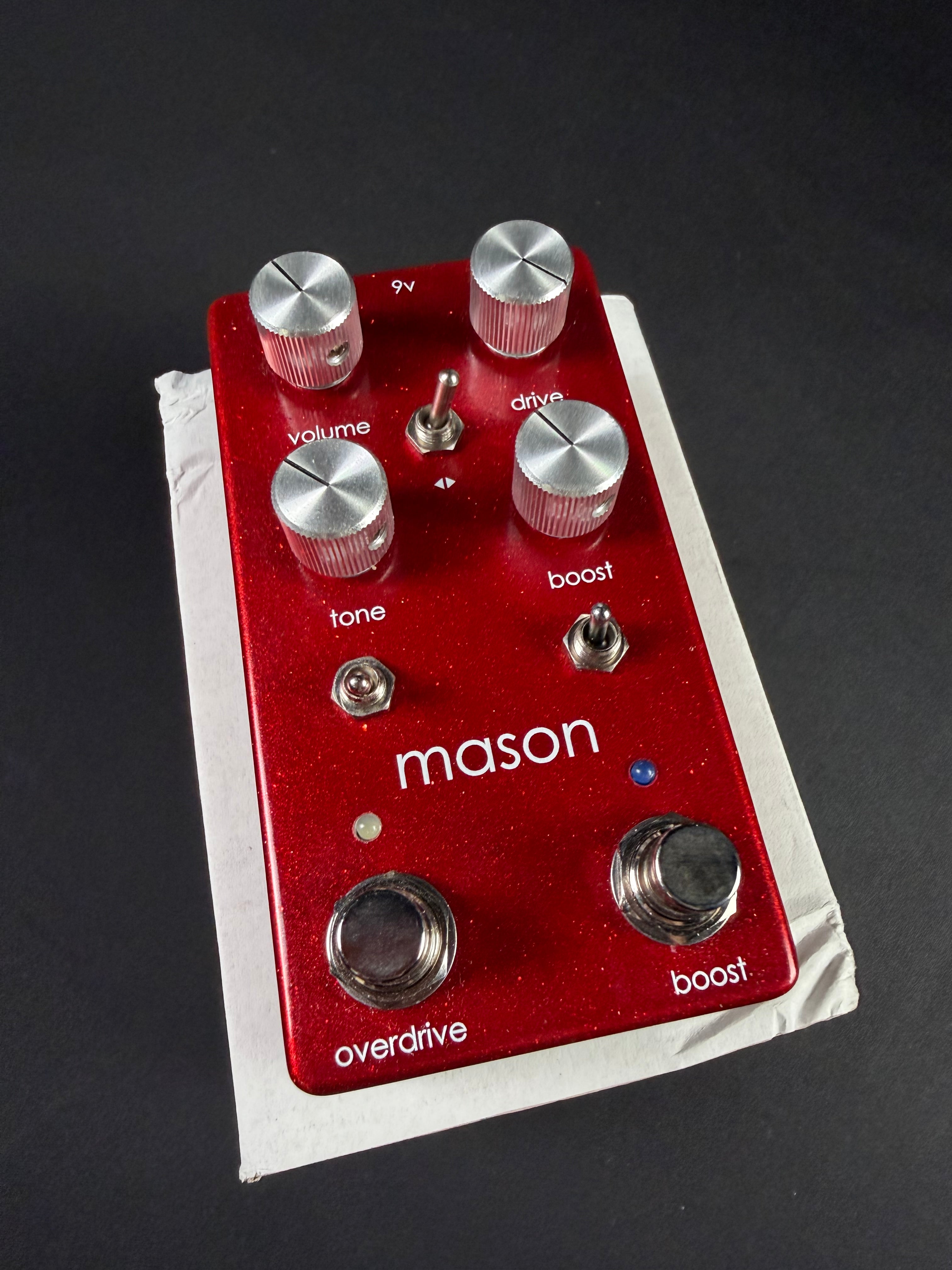 Preston Pedals Mason Dual Overdrive Red Sparkle (Used)