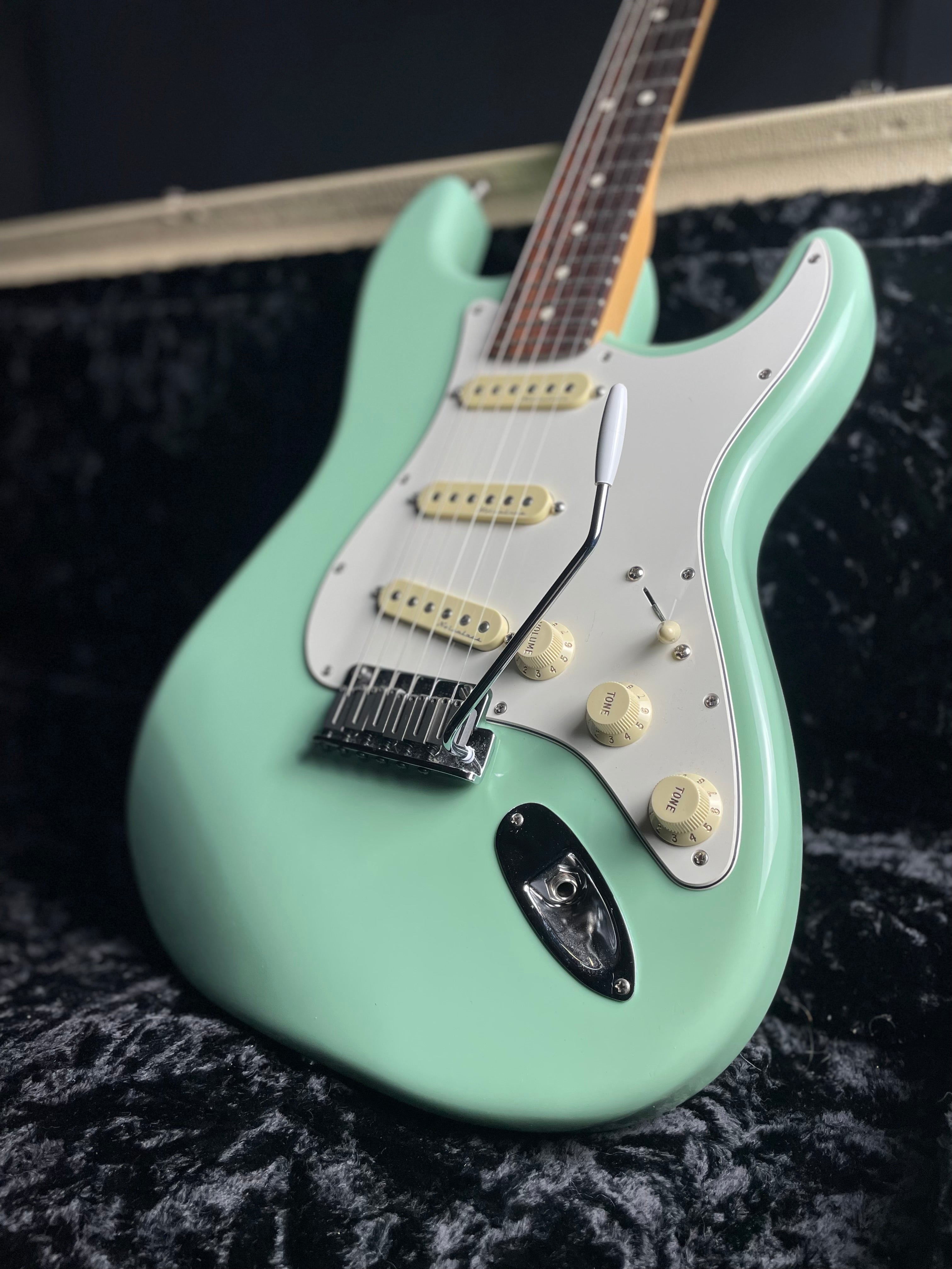 Fender Jeff Beck Stratocaster, Rosewood w/OHSC - Surf Green (2021)
