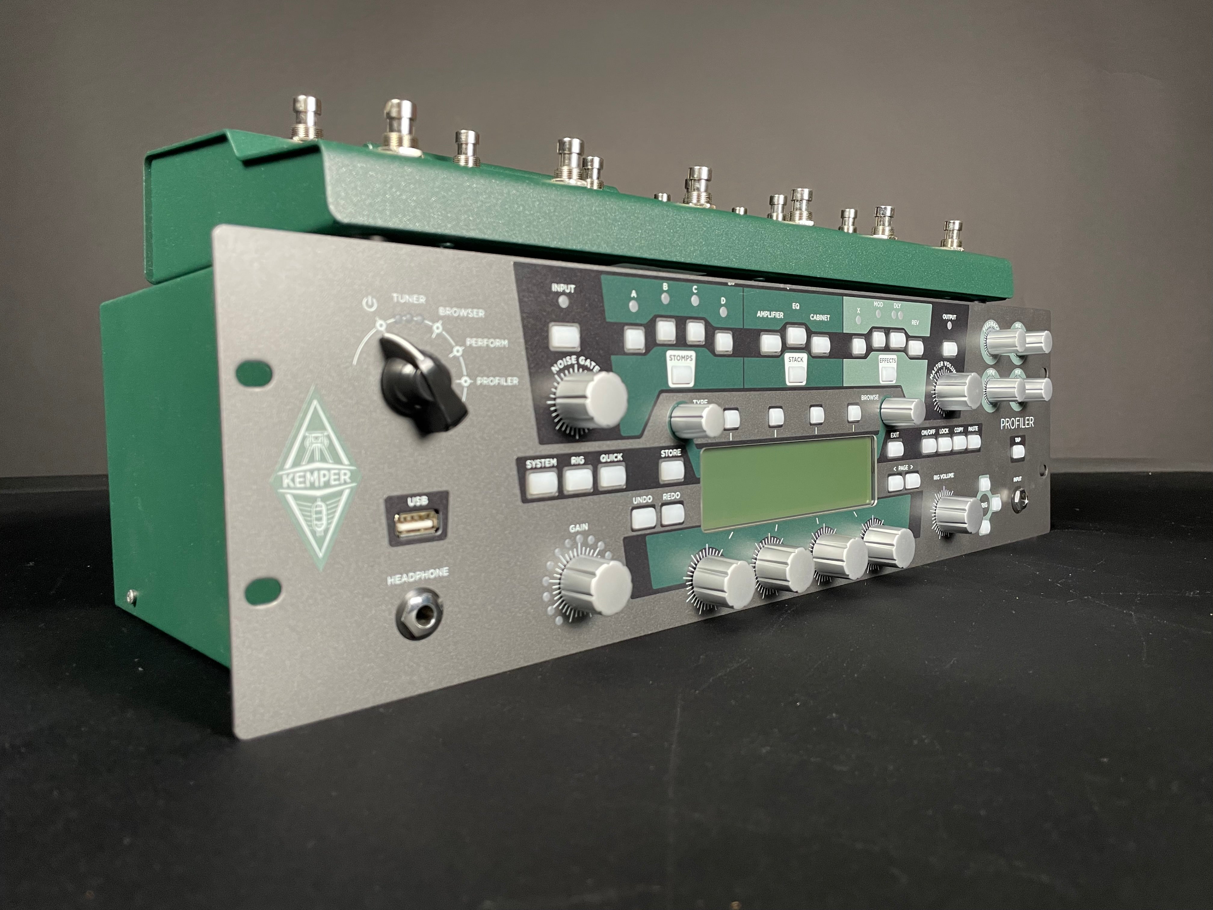 Kemper Amps Profiler Rack Modeling Guitar Amp with Remote Controller Pedal