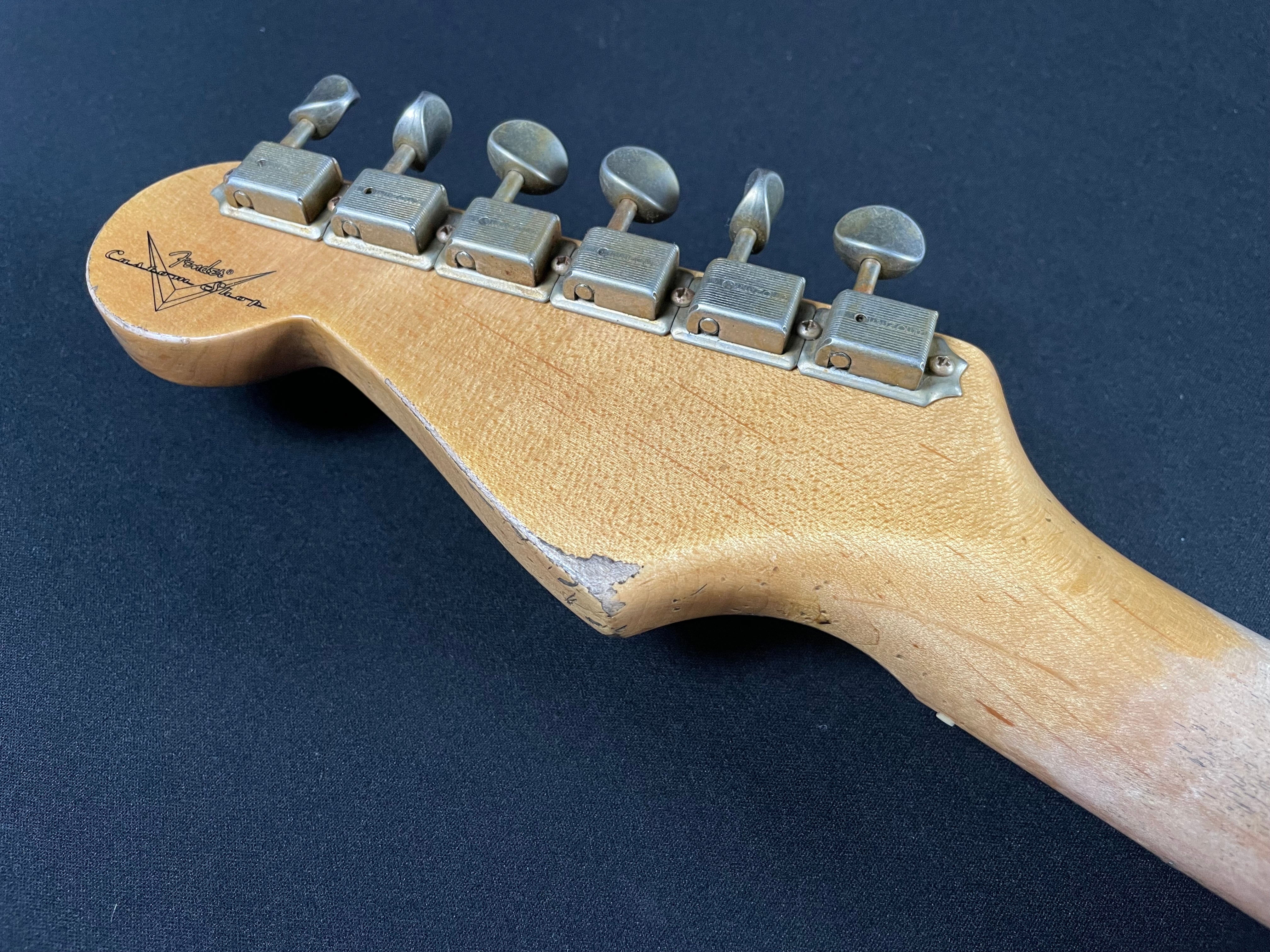 Fender Custom Shop 1958 Stratocaster, Heavy Relic-Faded Aged Candy Apple Red