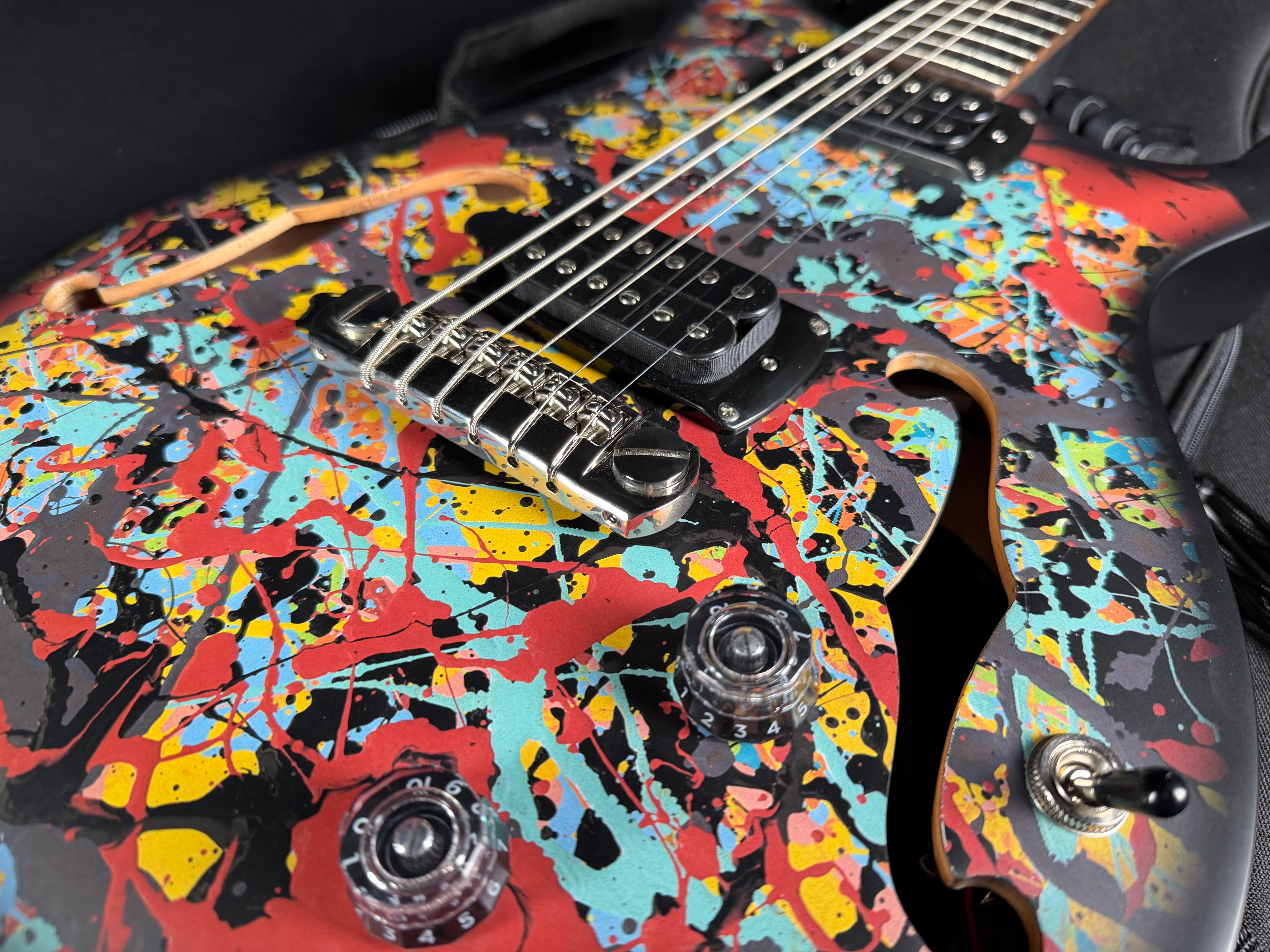 PRS SE Ed Sheeran Hollowbody I Baritone - Cosmic Splash (In-Stock) - Metronome Music Inc.