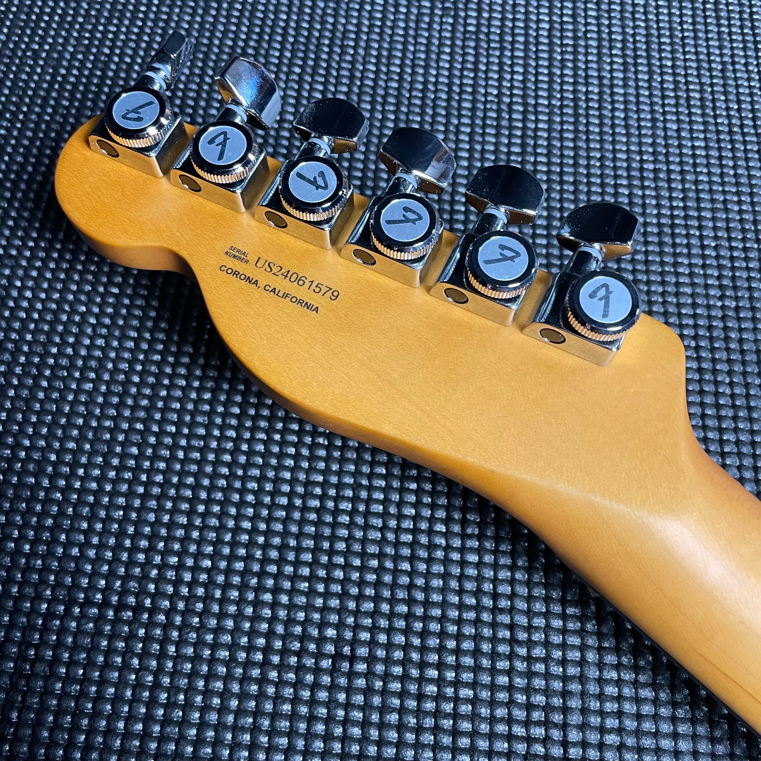 Fender American Ultra II Telecaster, Ebony - Solar Flare - Metronome Music Inc.
