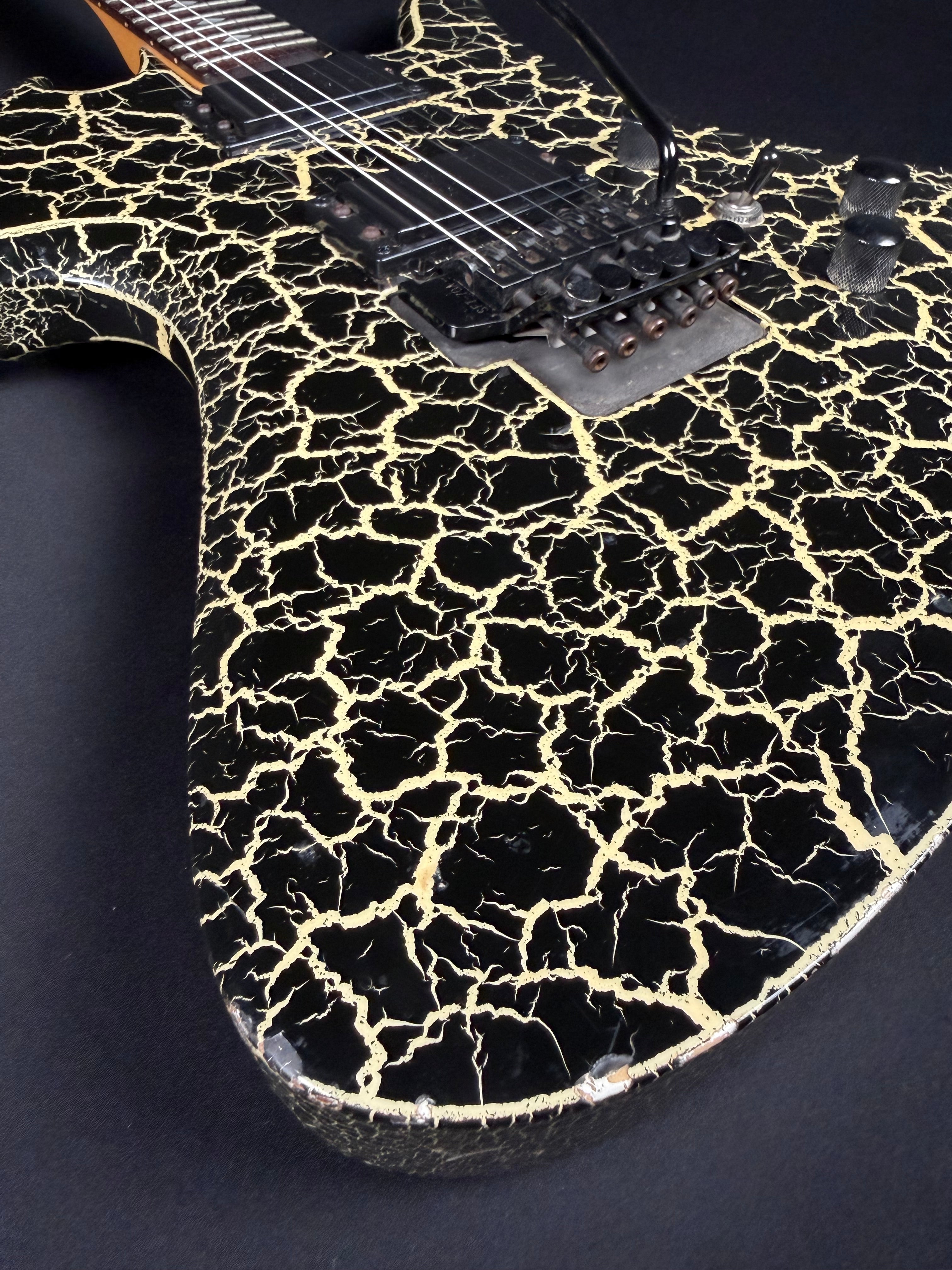 B.C. Rich NJ Series Mockingbird Crackle (1988-1991)