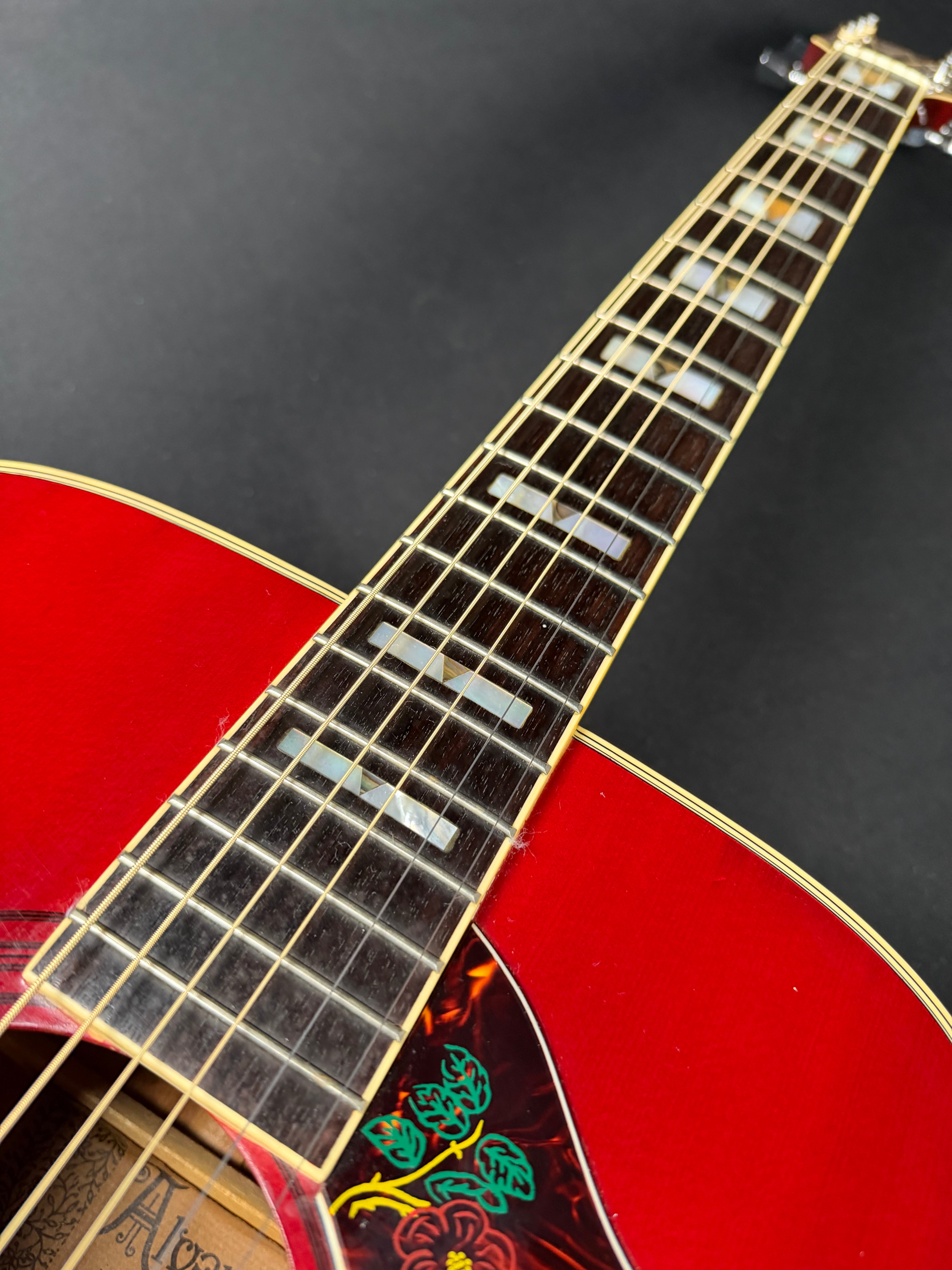 Alvarez 5024 Dove w/ Case Cherry Sunburst (1970’s)