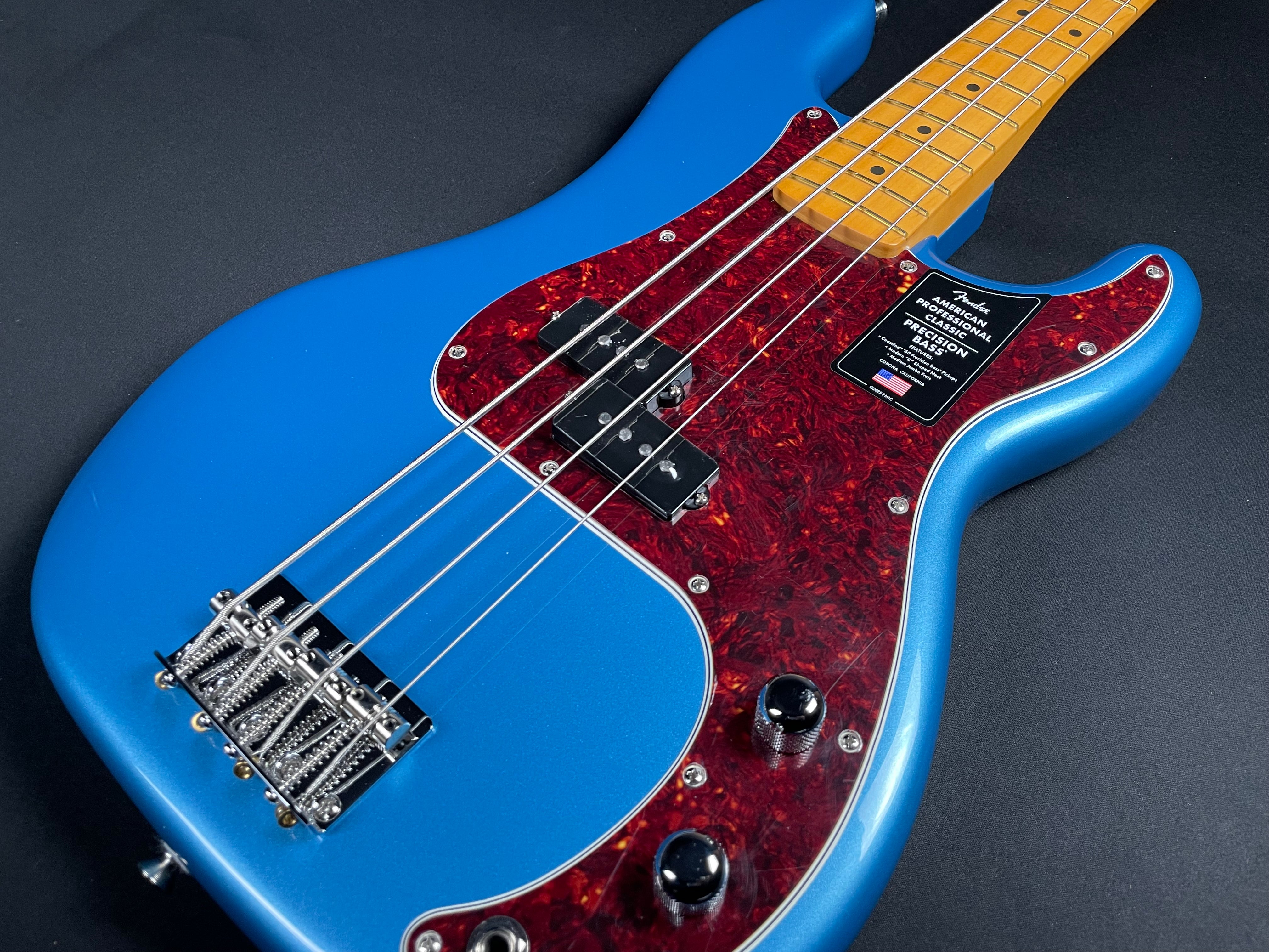 Fender American Professional Classic Precision Bass - Faded Lake Placid Blue