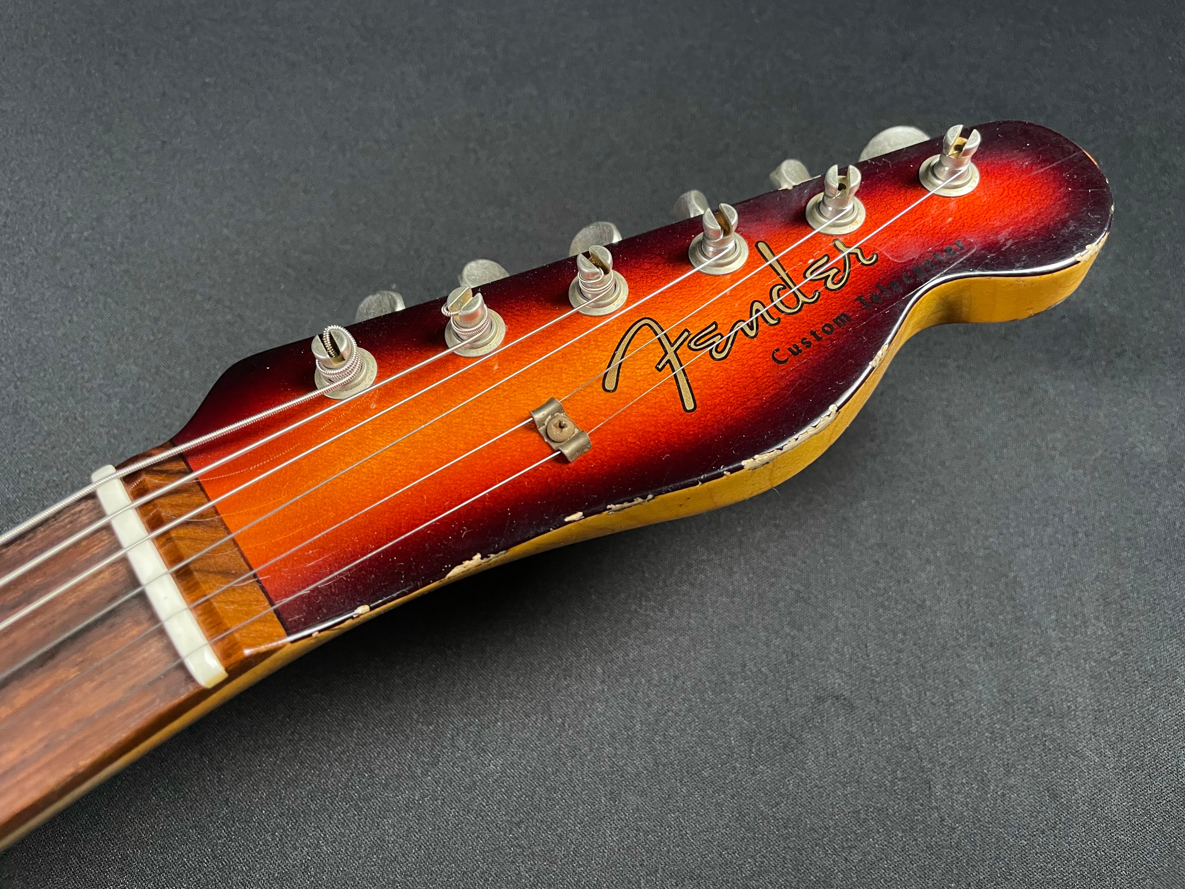 Fender Custom Shop LTD Reverse 1960 Tele Custom, Heavy Relic - 3-Color Sunburst