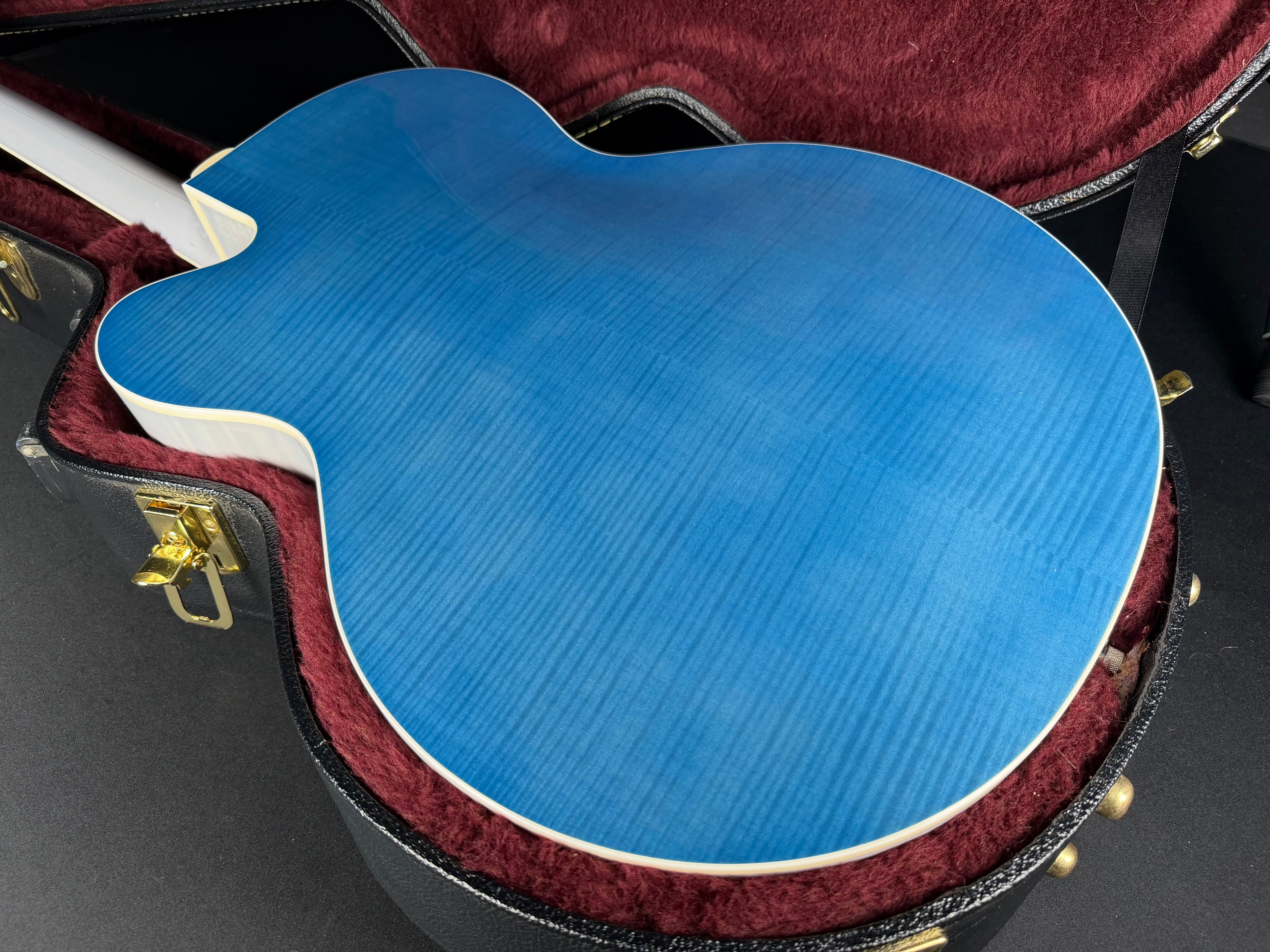 Gretsch G6120SH Brian Setzer 2-Tone Hot Rod w/OHSC - Harbor Blue (Used)