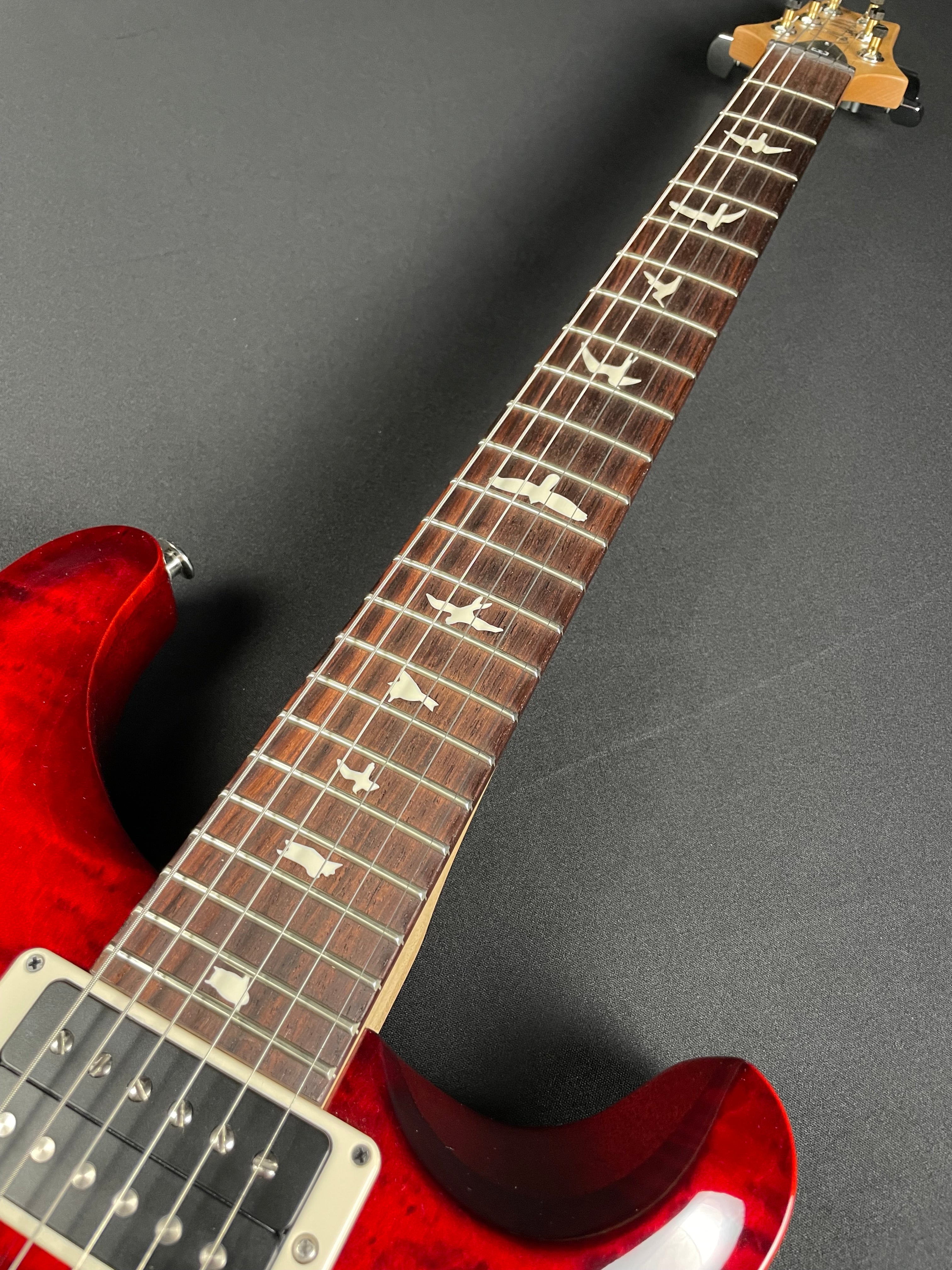 PRS CE 24 Semi-Hollow w/Gig Bag - Fire Red Burst - Metronome Music Inc.