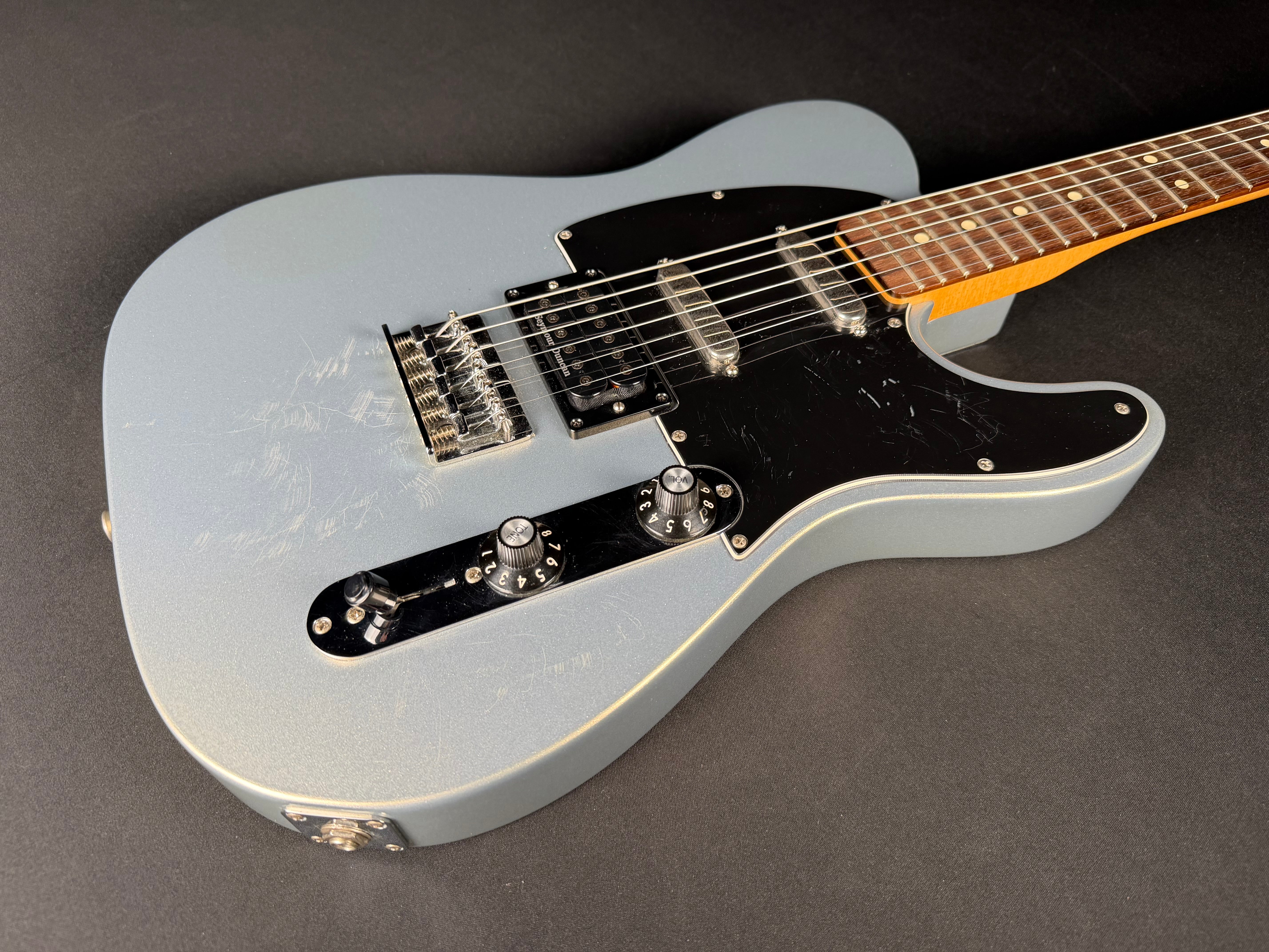 Fender Blacktop Telecaster Baritone - Ghost Silver (2012)