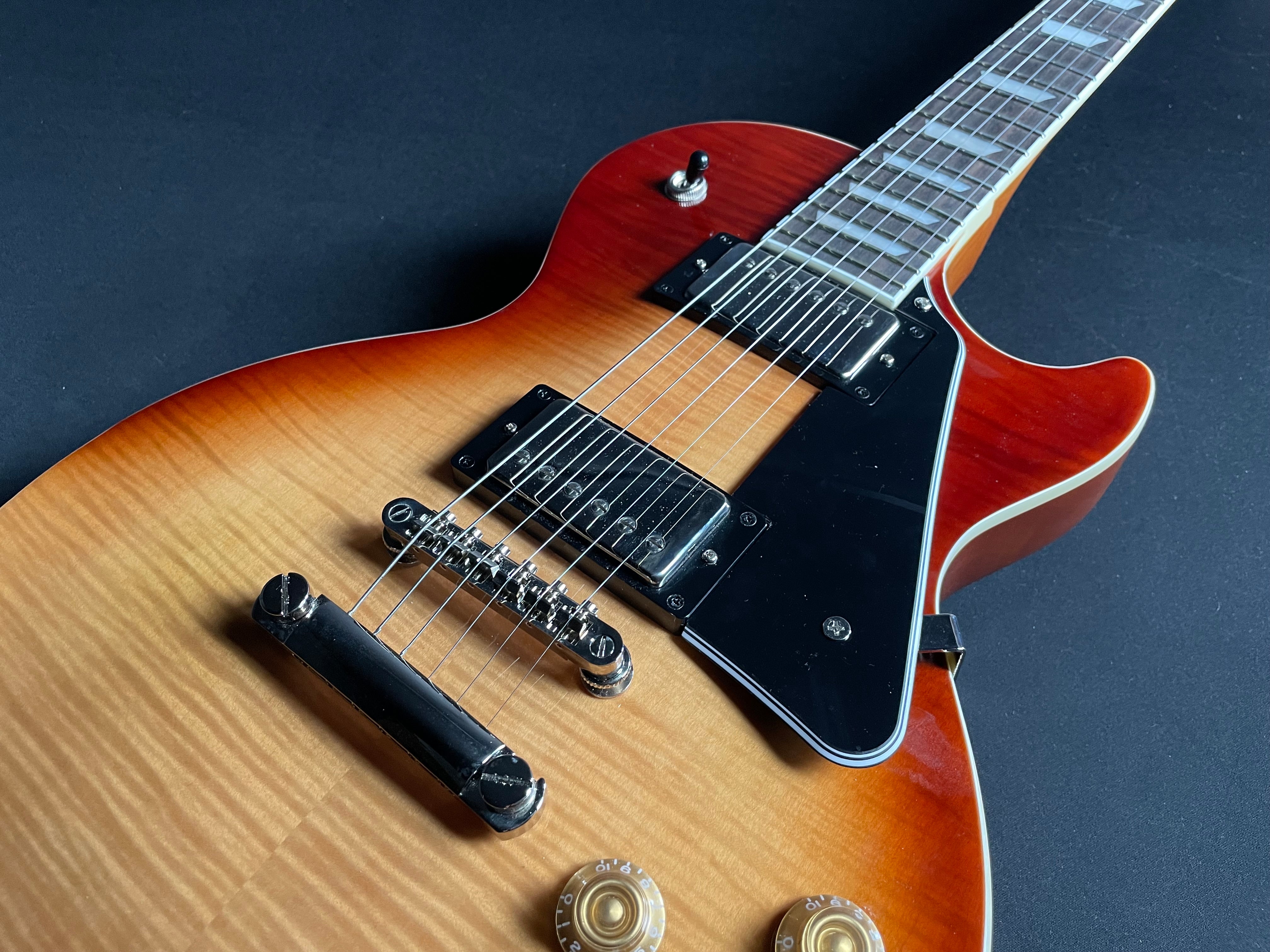 Epiphone Les Paul Modern Figured w/Gig Bag - Iced Tea Fade (2021) - Metronome Music Inc.