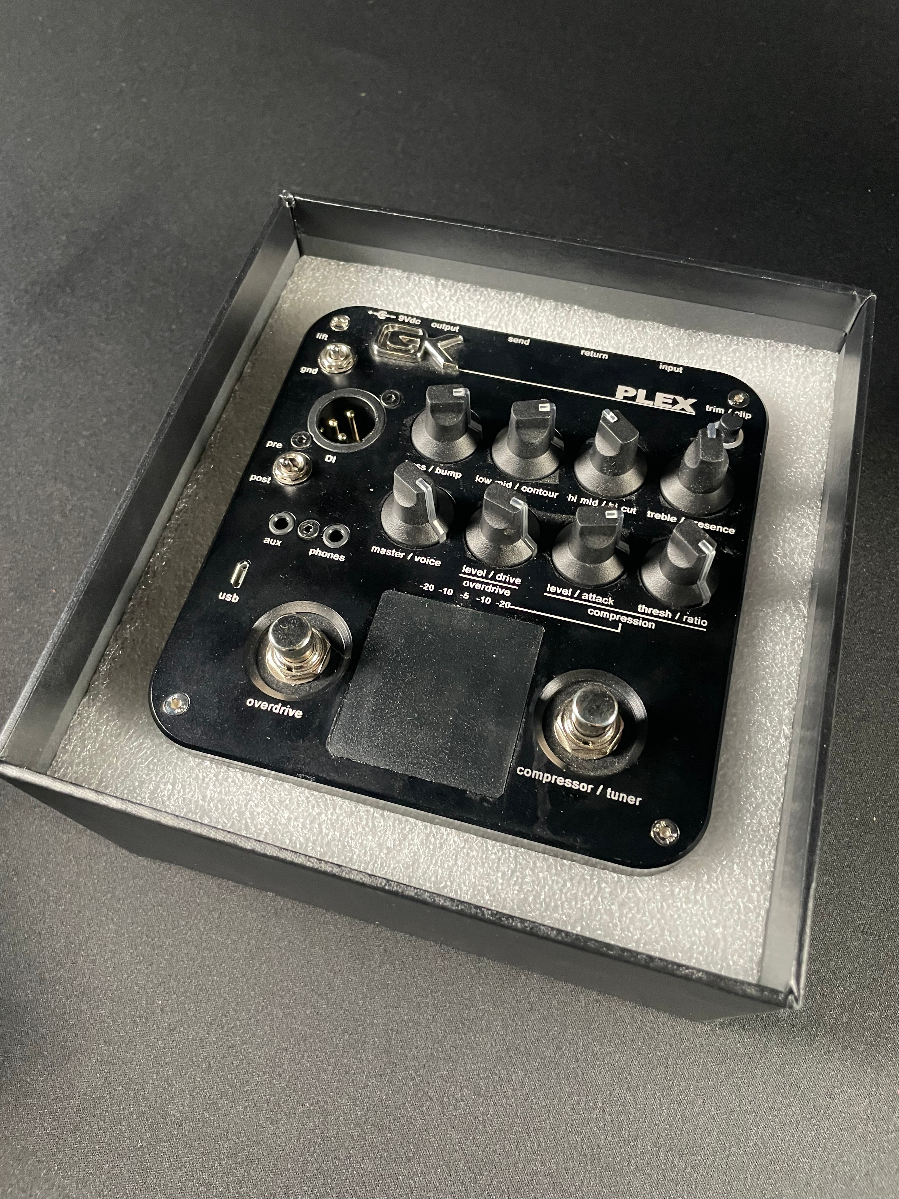 Gallien-Krueger PLEX Bass Preamp Pedal - Metronome Music Inc.
