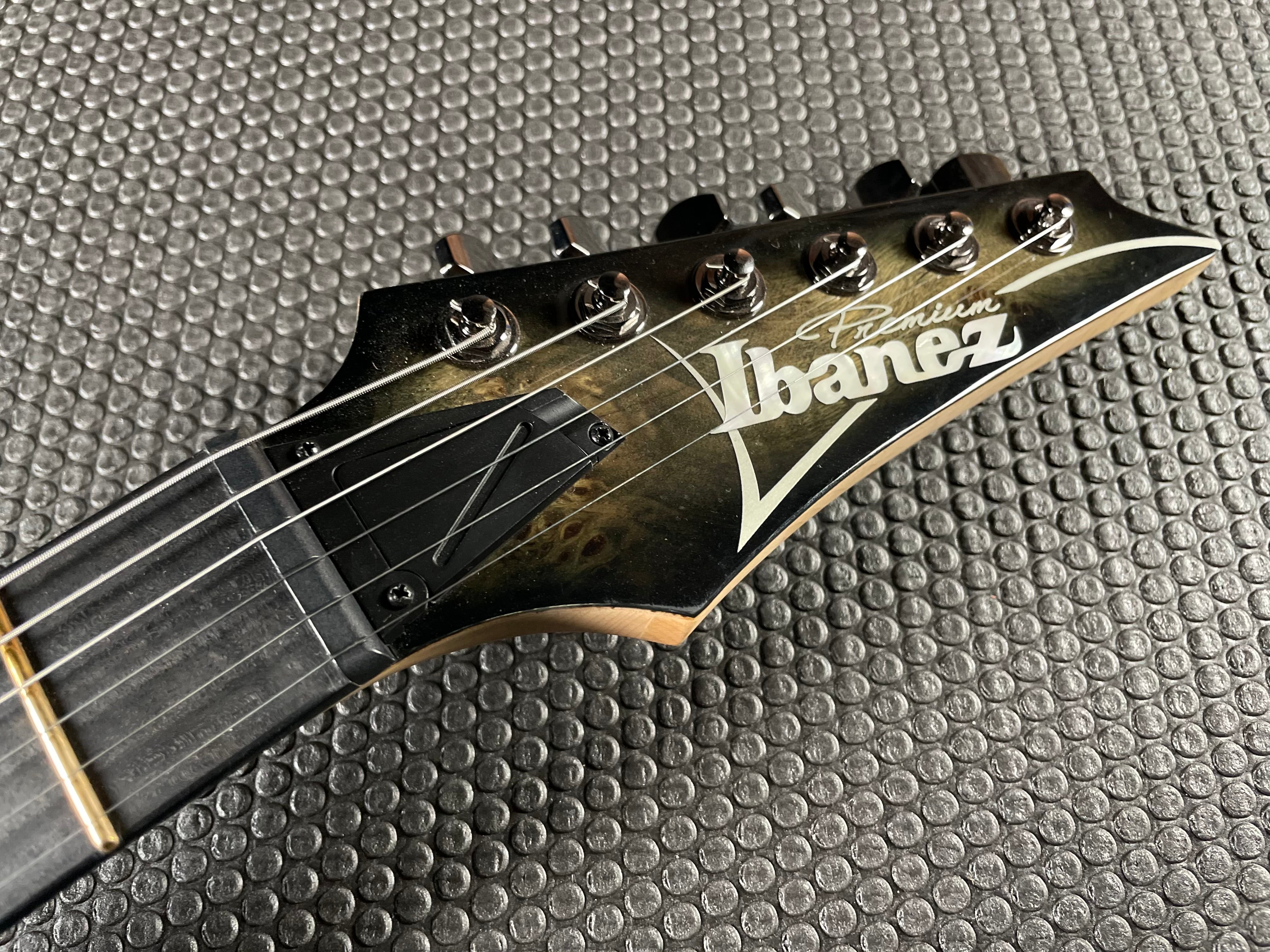 Ibanez RG1121PB-CKB Premium - Charcoal Black Burst - Metronome Music Inc.