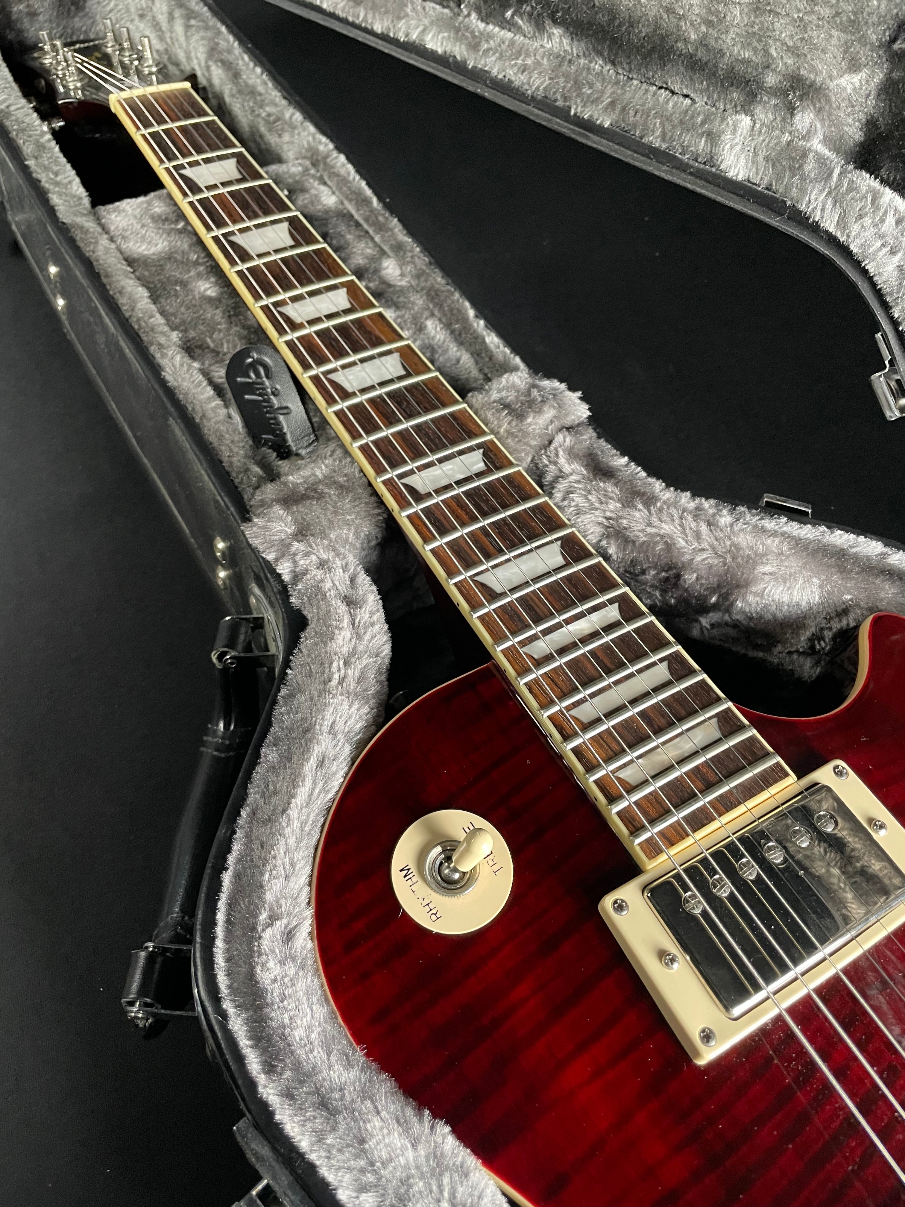 Epiphone Les Paul 1960 Tribute Plus w/OHSC - Black Cherry (2003)
