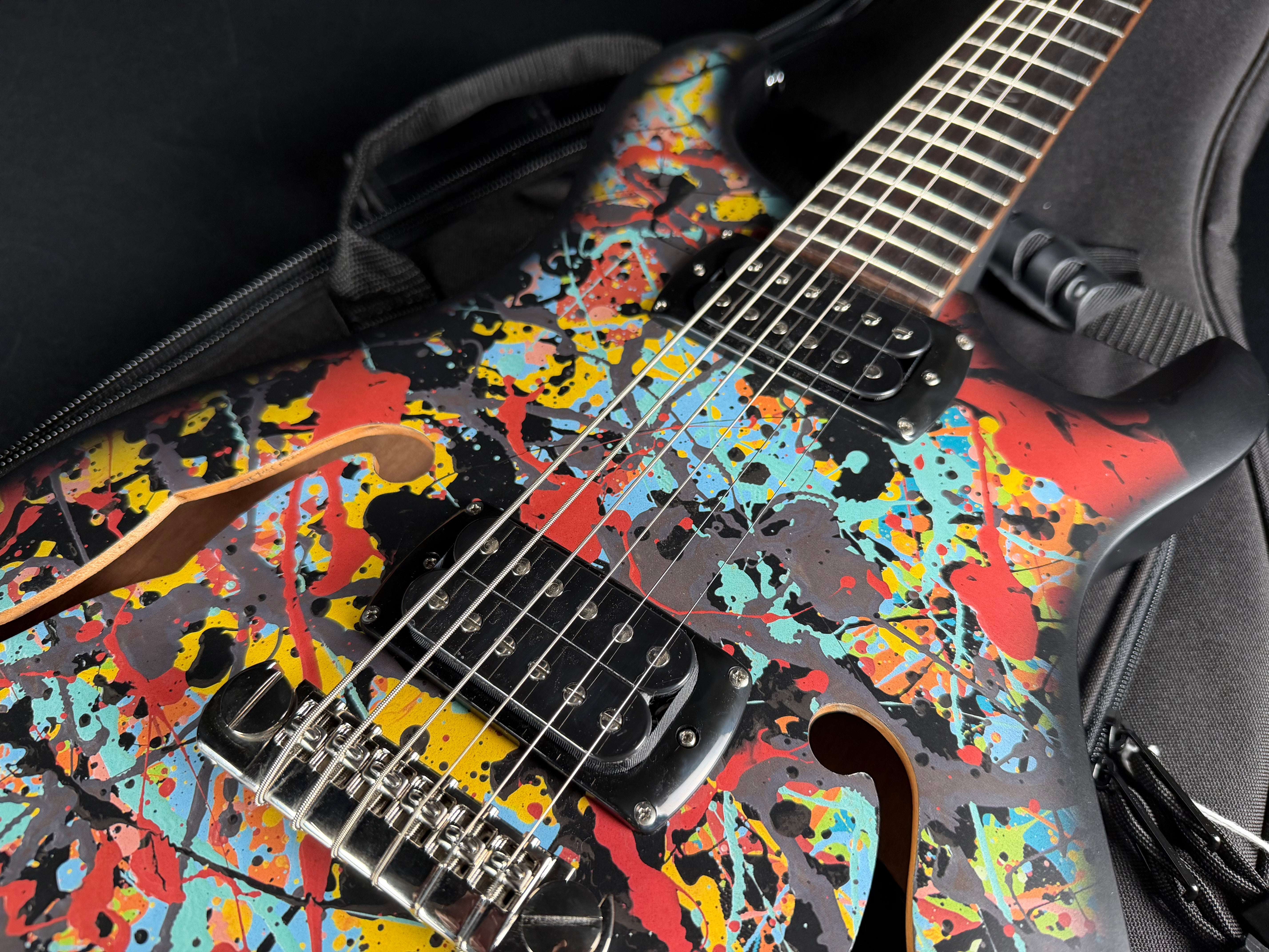 PRS SE Ed Sheeran Hollowbody I Baritone - Cosmic Splash (In-Stock) - Metronome Music Inc.
