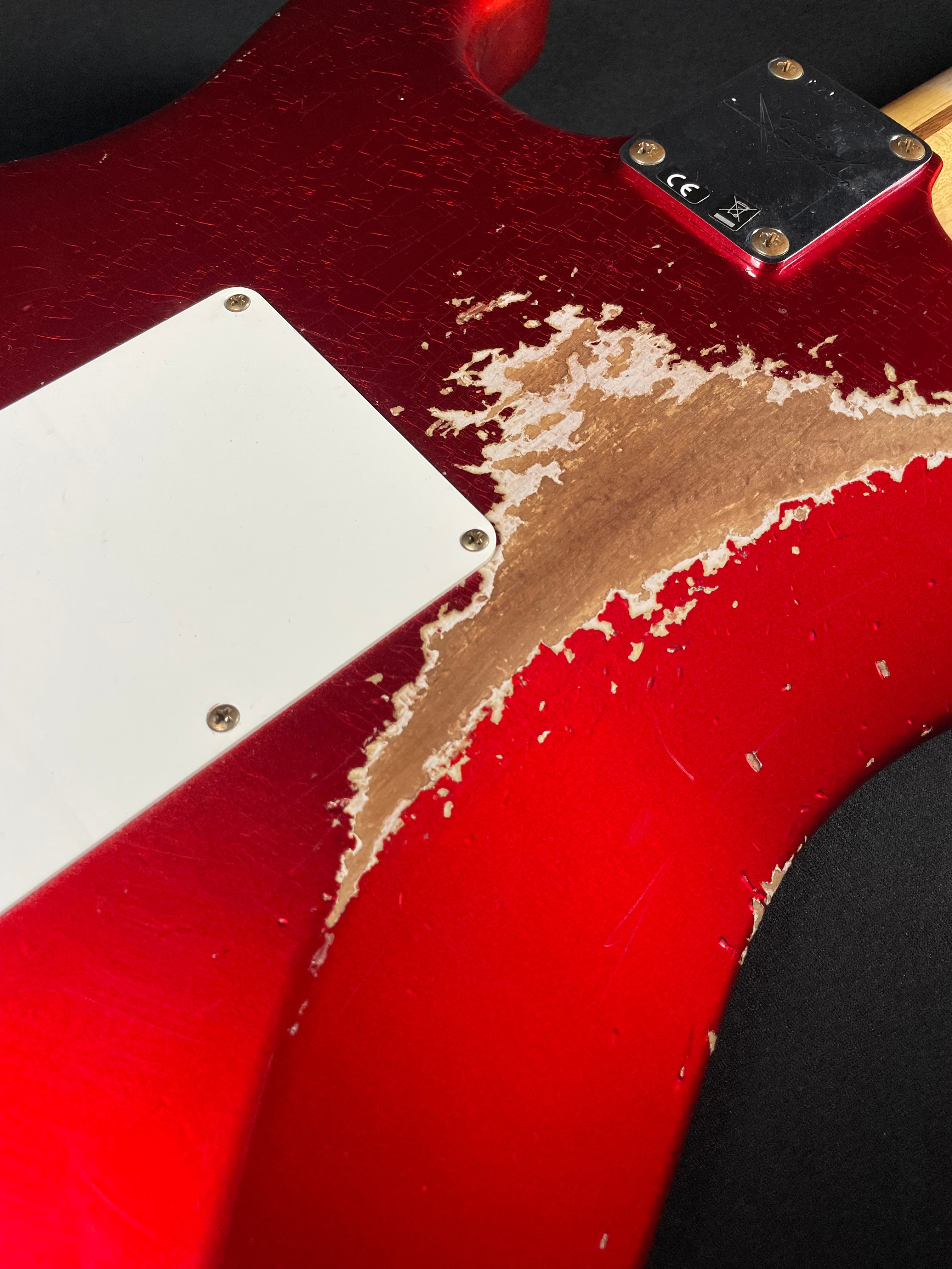 Fender Custom Shop 1958 Stratocaster, Heavy Relic-Faded Aged Candy Apple Red