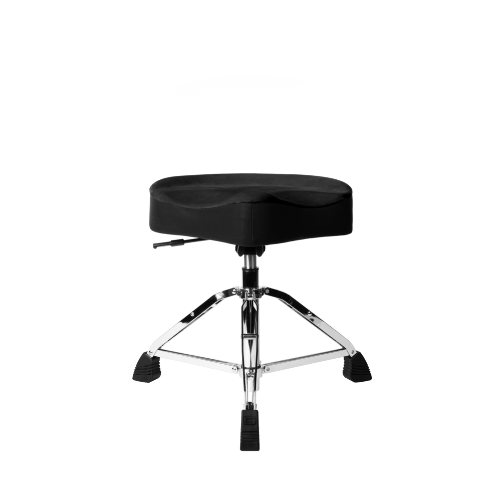 Gator Air Glide Saddle Drum Throne Black - Metronome Music Inc.
