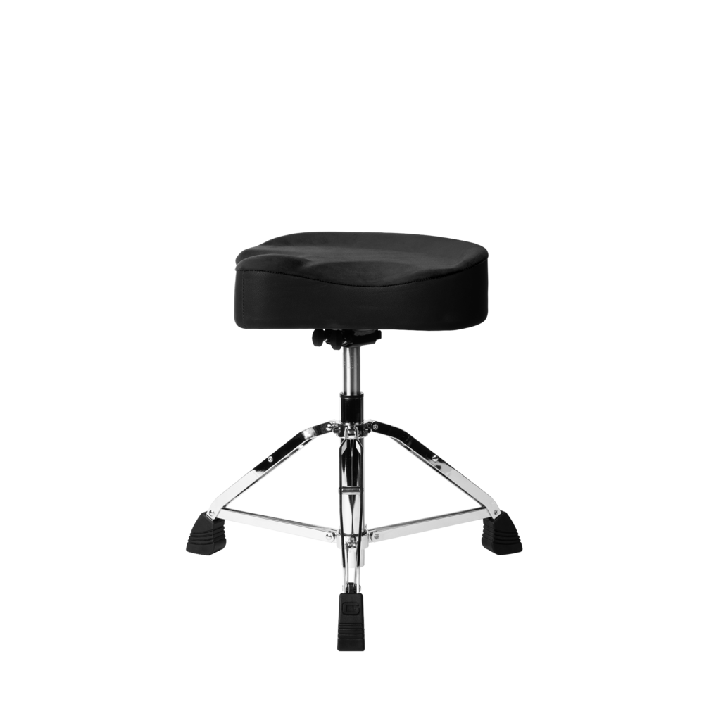 Gator Air Glide Saddle Drum Throne Black - Metronome Music Inc.