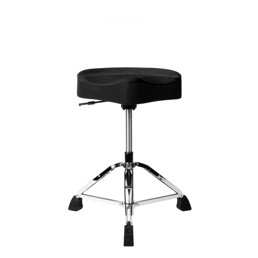 Gator Air Glide Saddle Drum Throne Black - Metronome Music Inc.