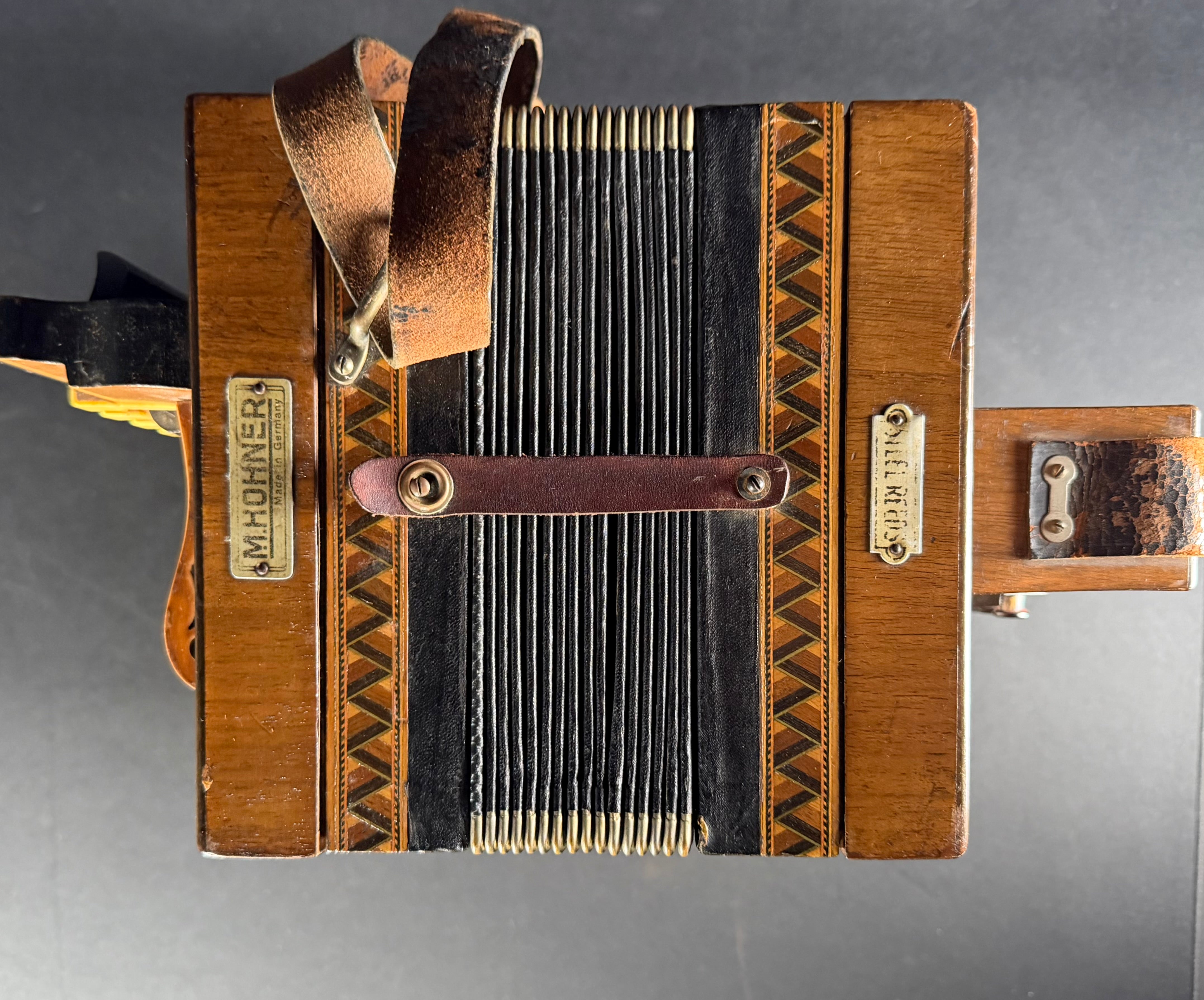 Hohner Button Box Accordion Germany, Unknown Model (1920s) - Metronome Music Inc.