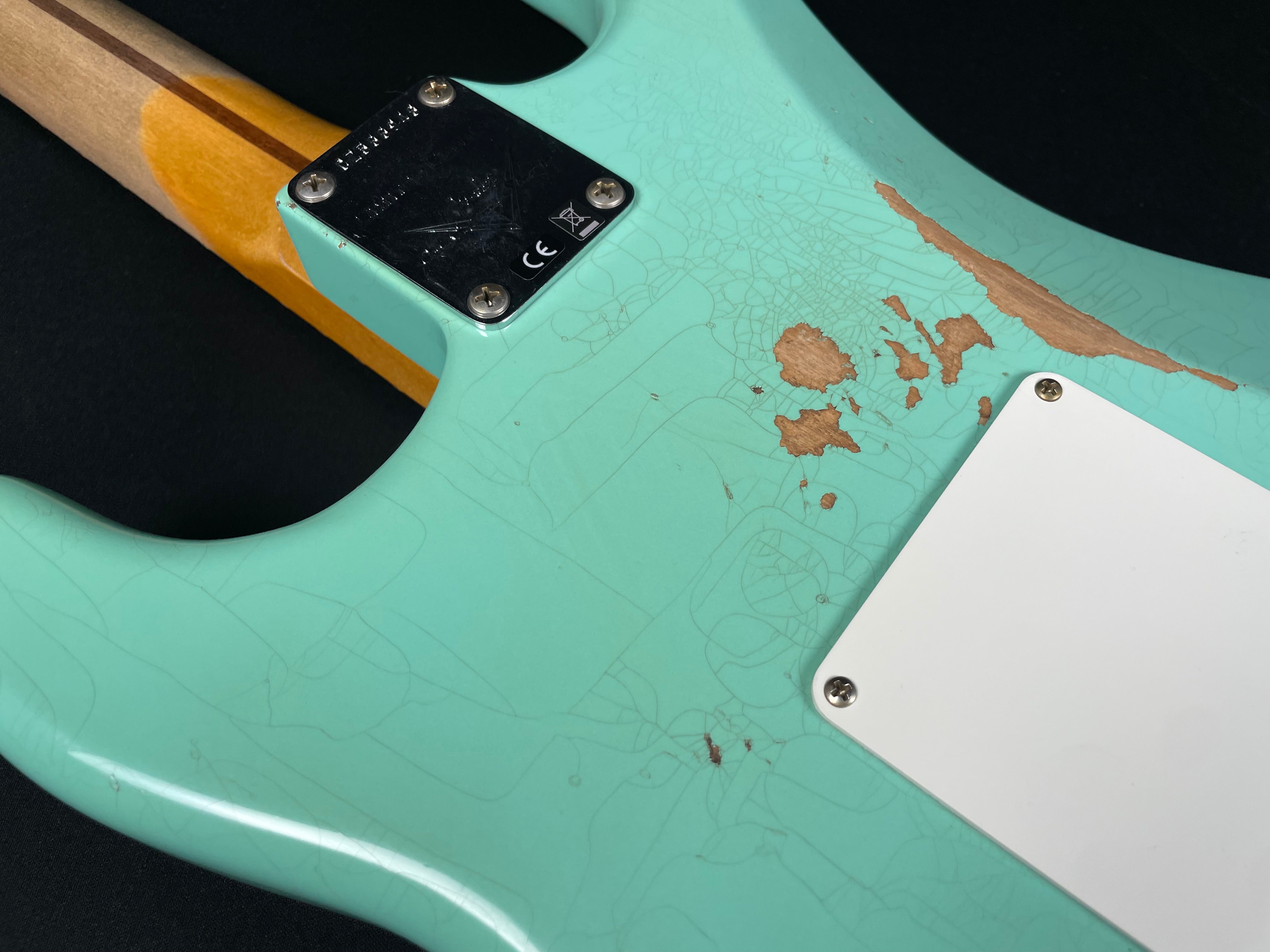 Fender Custom Shop Limited Edition Fat '50s Strat Relic - Super Faded Aged Sea Foam Green