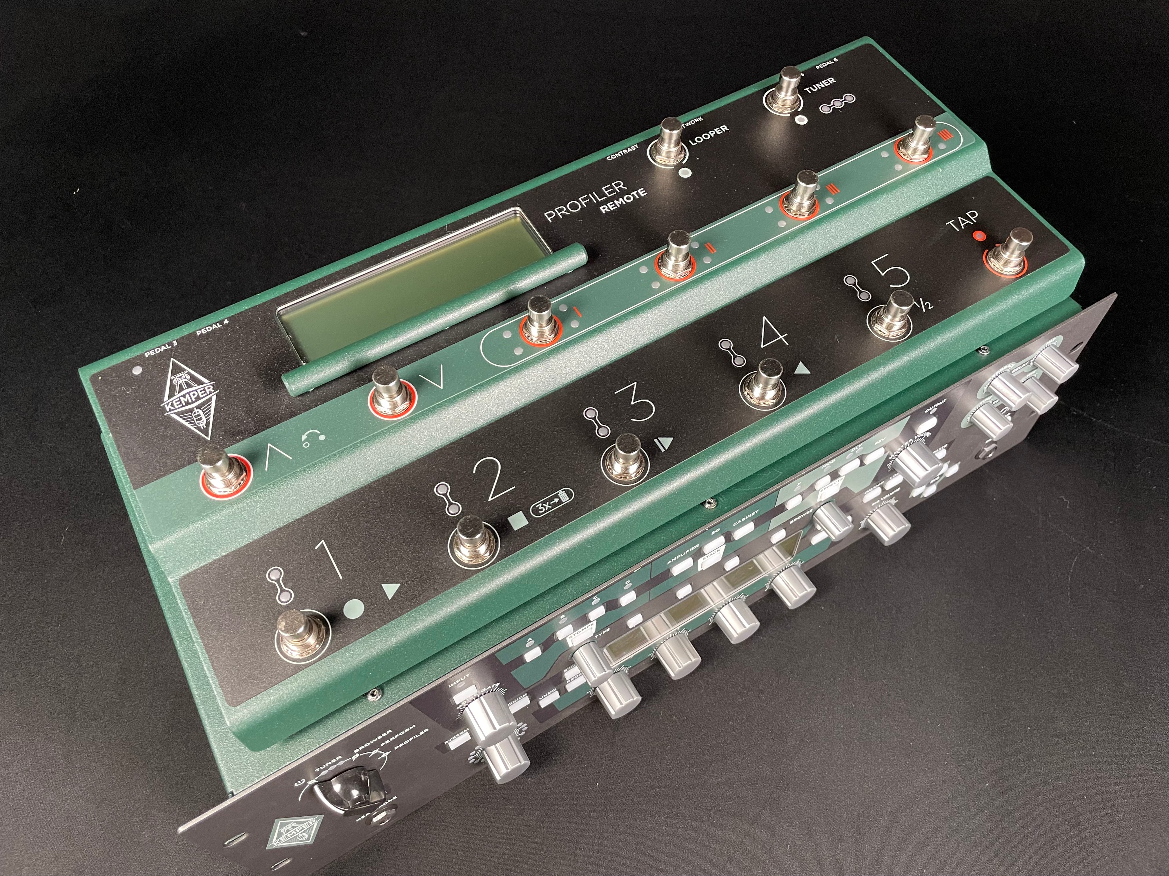 Kemper Amps Profiler Rack Modeling Guitar Amp with Remote Controller Pedal