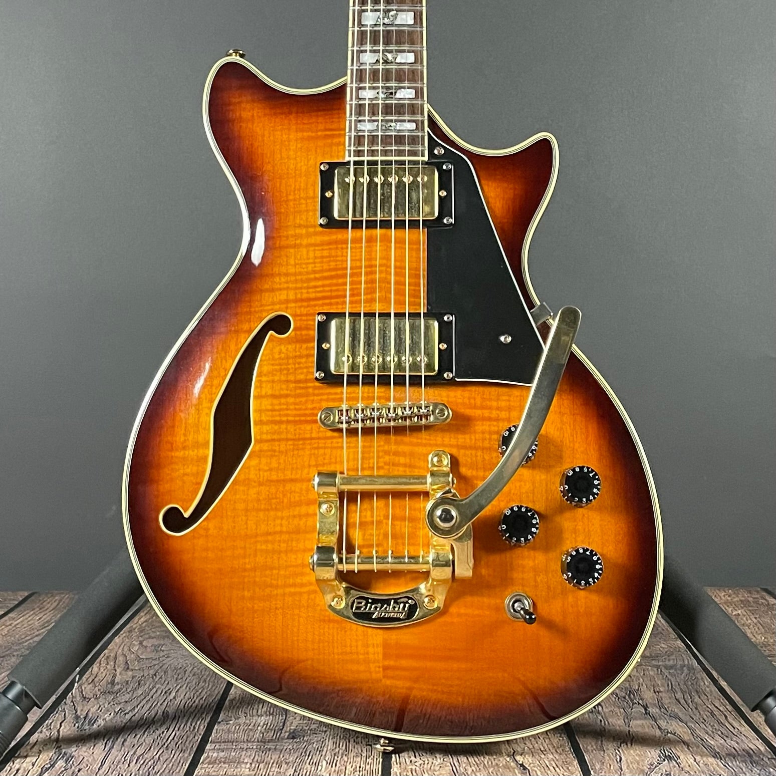 ESP LTD PC-2V Brown Sunburst (2007) - Metronome Music Inc.