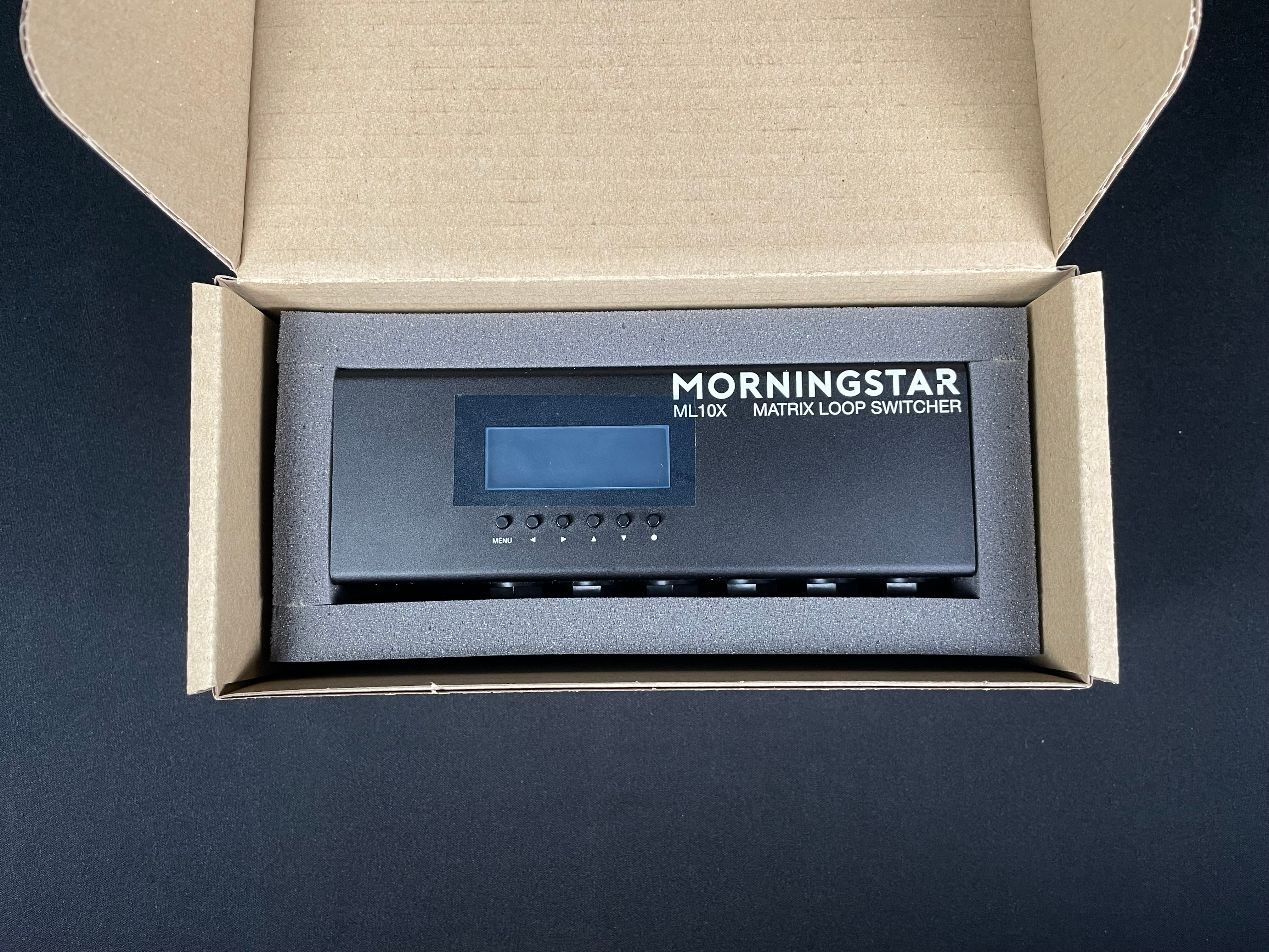 Morningstar Engineering ML10X Stereo Reorderable Loop Switcher (MINT)