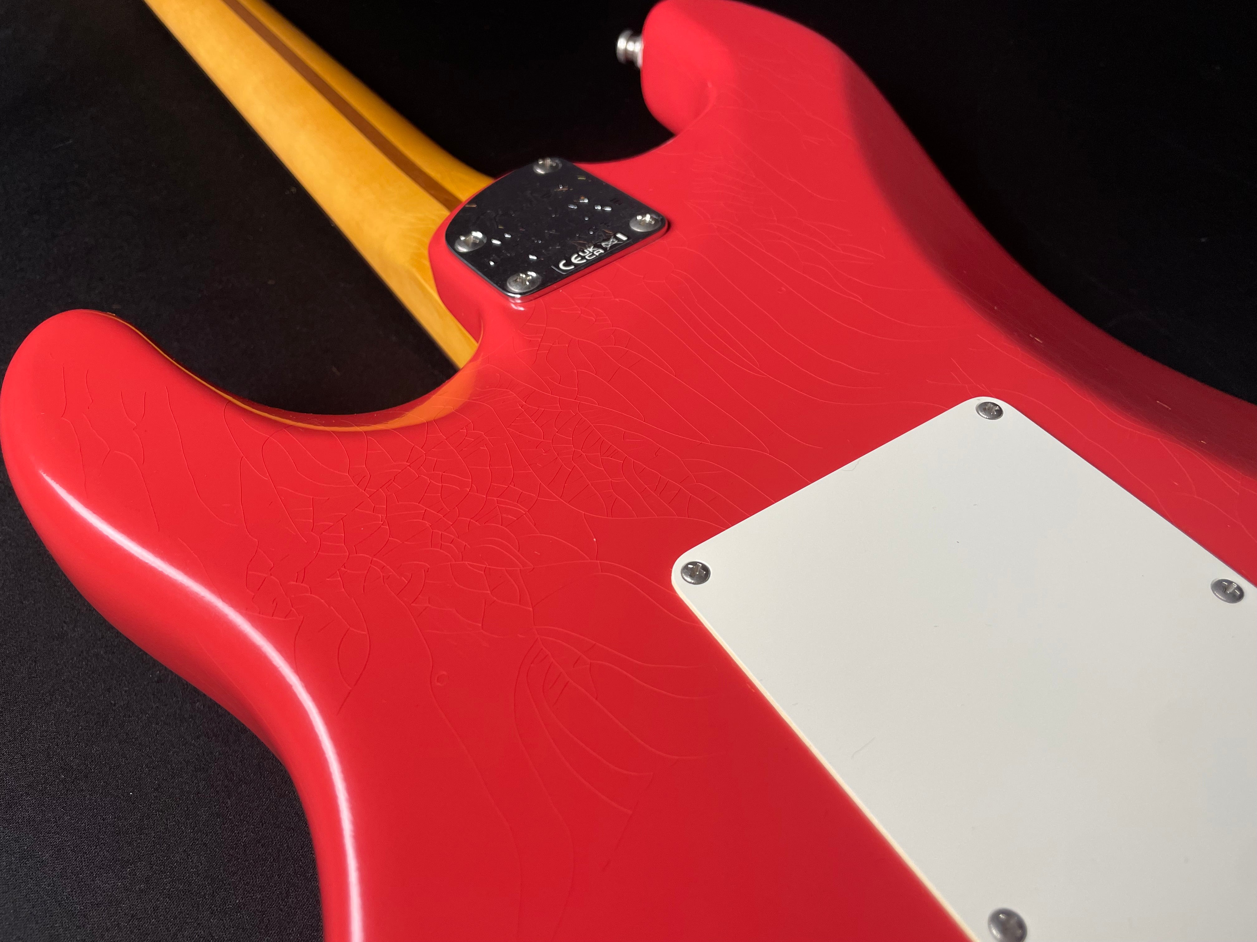 Fender American Ultra Luxe Vintage '60s Stratocaster HSS, Rosewood - Fiesta Red