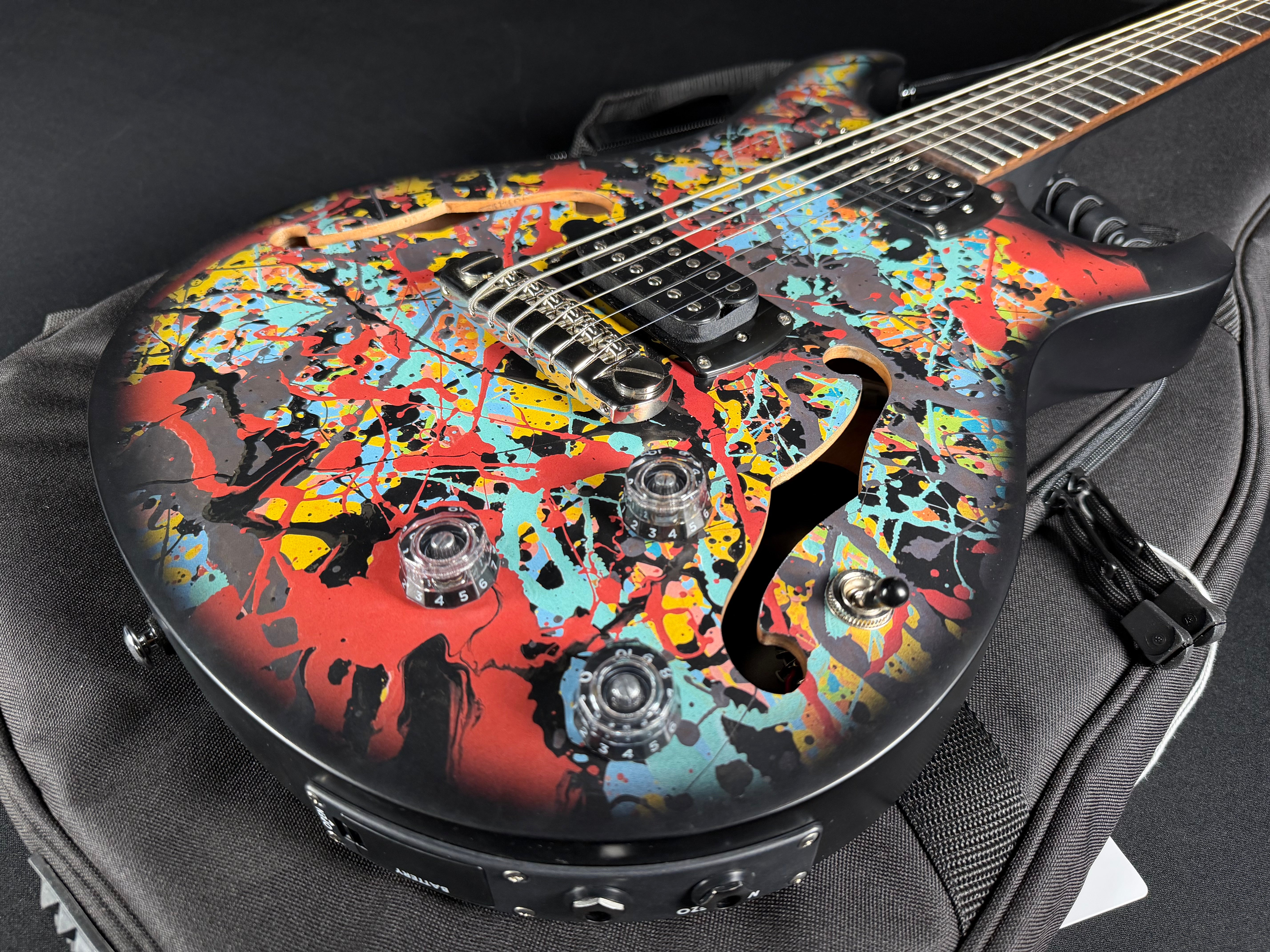 PRS SE Ed Sheeran Hollowbody I Baritone - Cosmic Splash (In-Stock) - Metronome Music Inc.