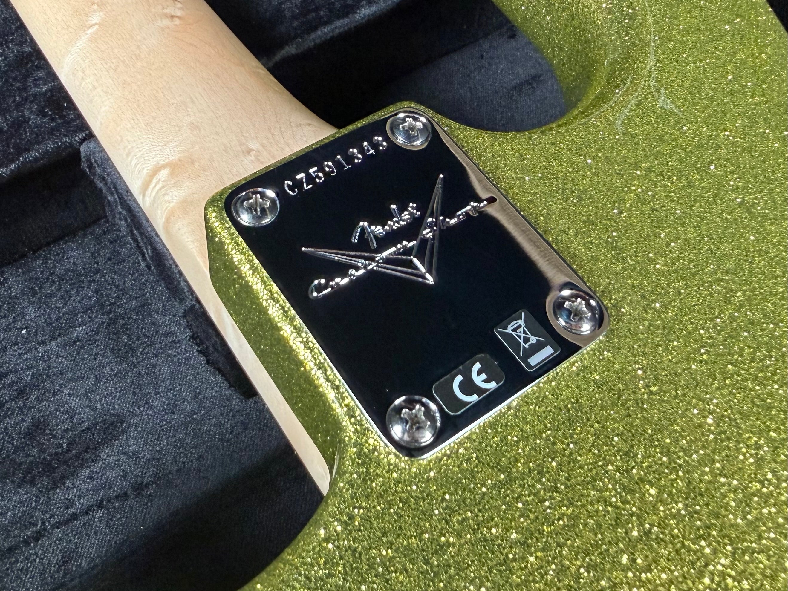 Fender Custom Shop Dick Dale Stratocaster - Chartreuse Sparkle