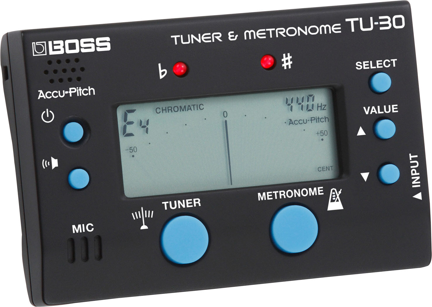 BOSS TU-30 Tuner / Metronome - Metronome Music Inc.