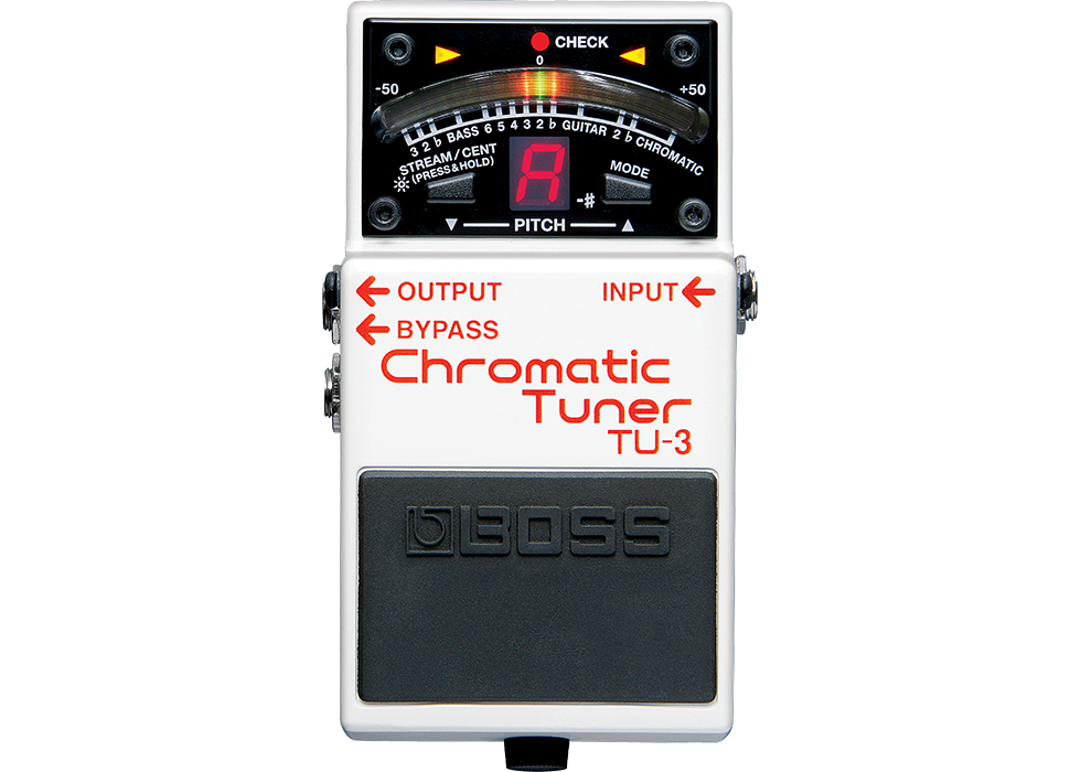 BOSS TU-3 Chromatic Pedal Tuner - Metronome Music Inc.