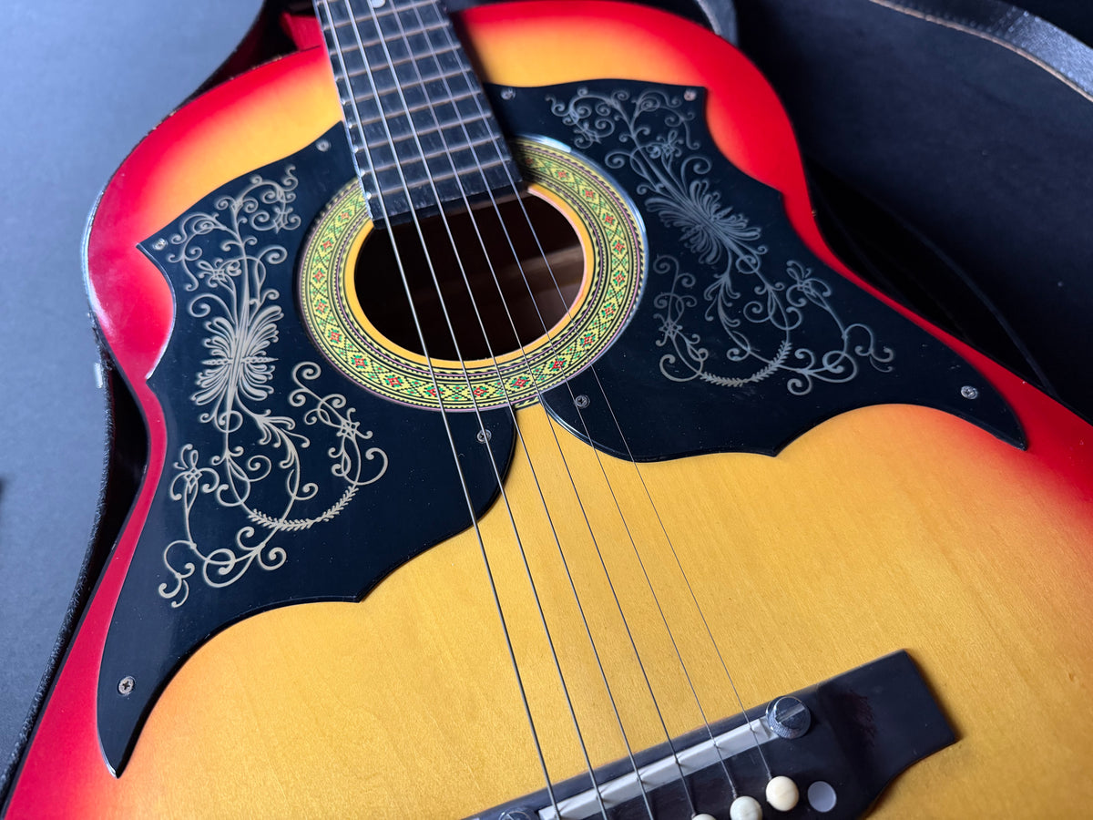Kay Model No. 345 Acoustic Guitar w/ Case (1960s)
