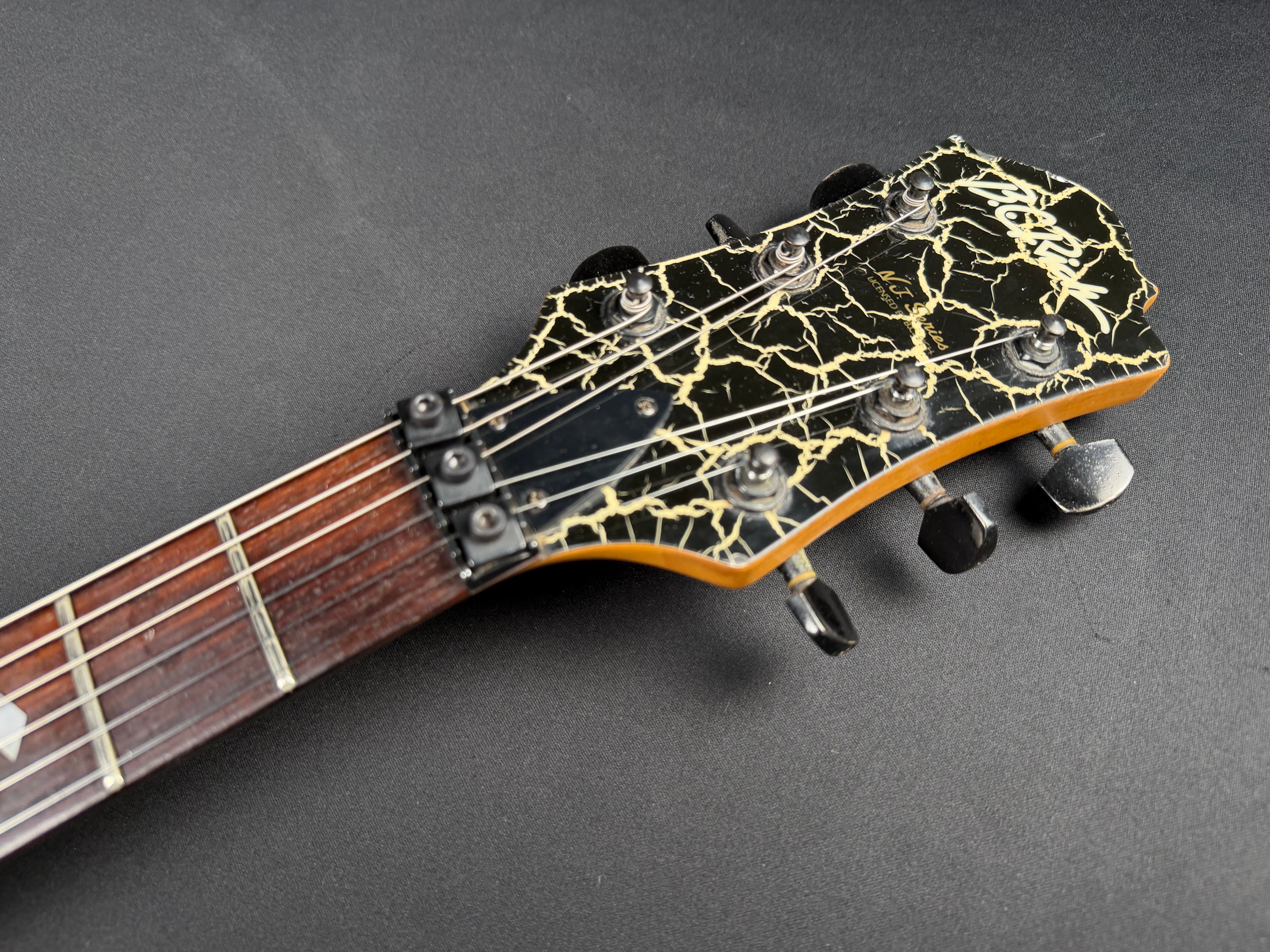 B.C. Rich NJ Series Mockingbird Crackle (1988-1991)
